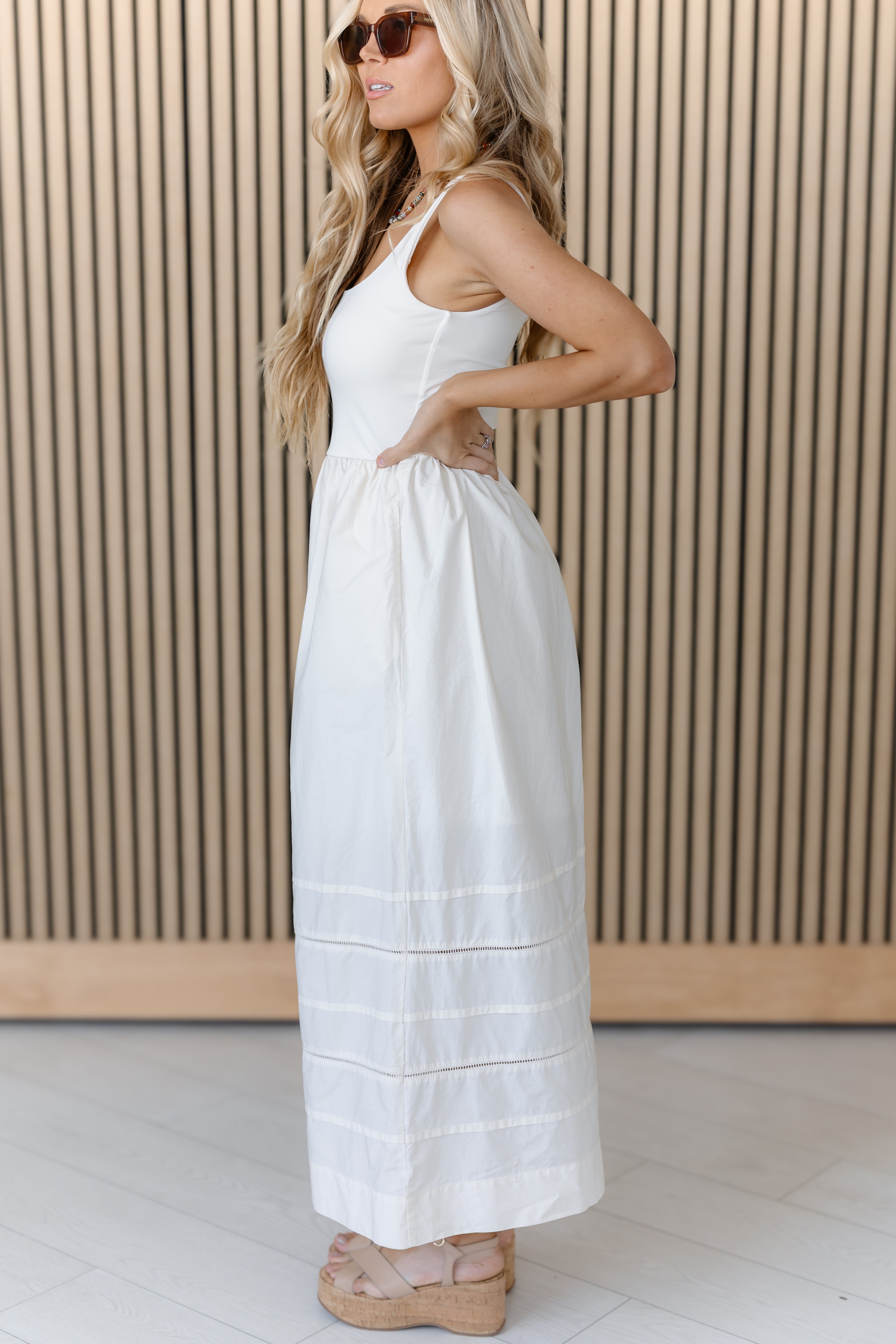 [Z Supply] Johanna Midi Dress-Cloud