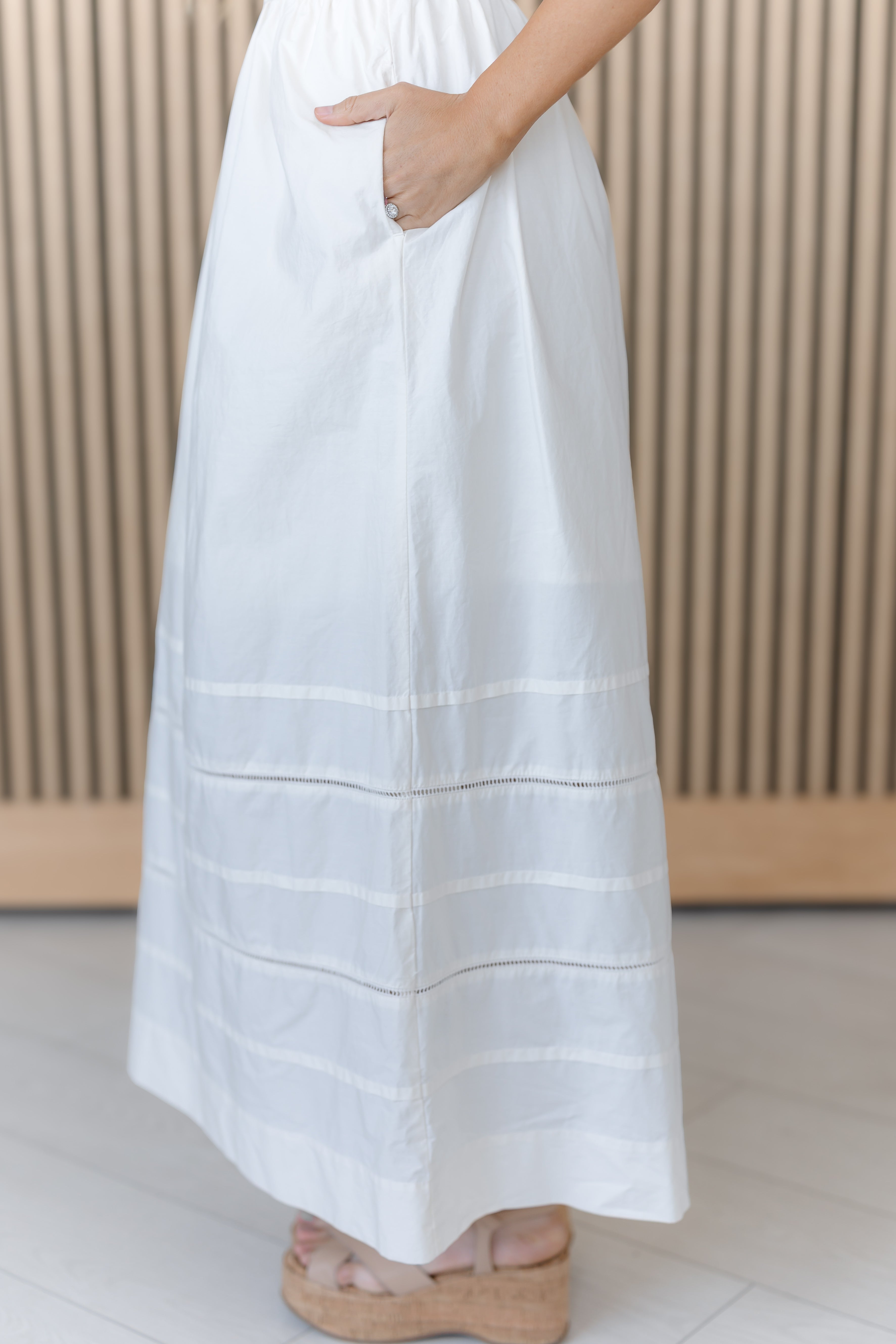 [Z Supply] Johanna Midi Dress-Cloud