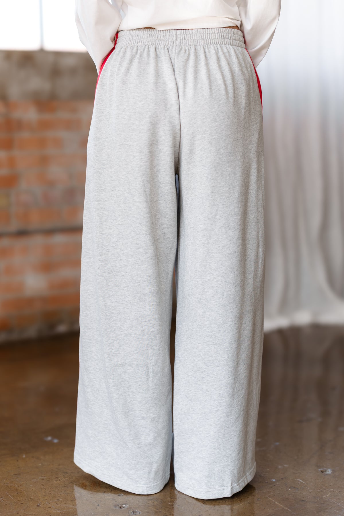 Follow Your Path Sweatpants - Grey