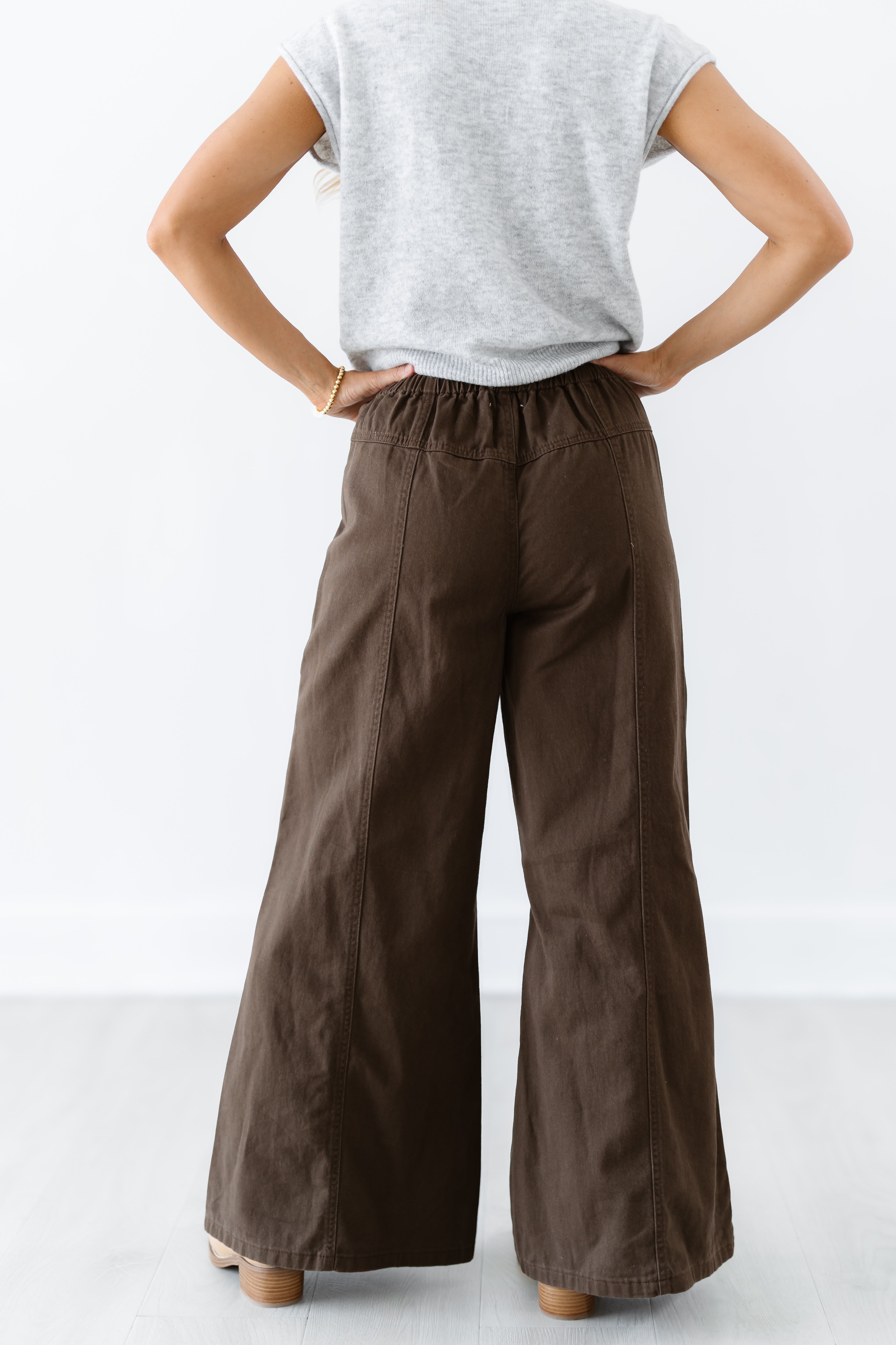 Neutral Ground Wide Leg Pants