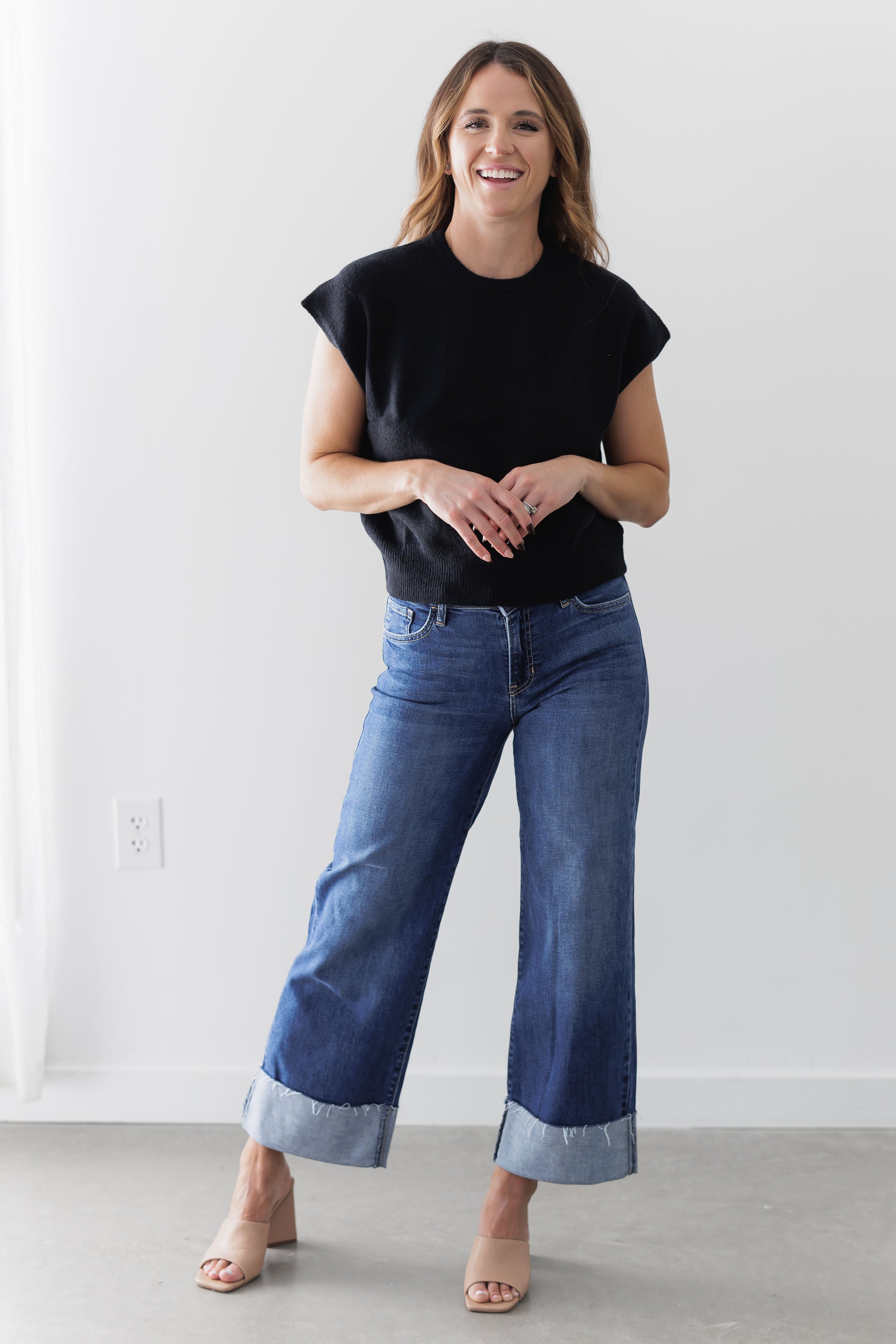 Full View Sweater - Black