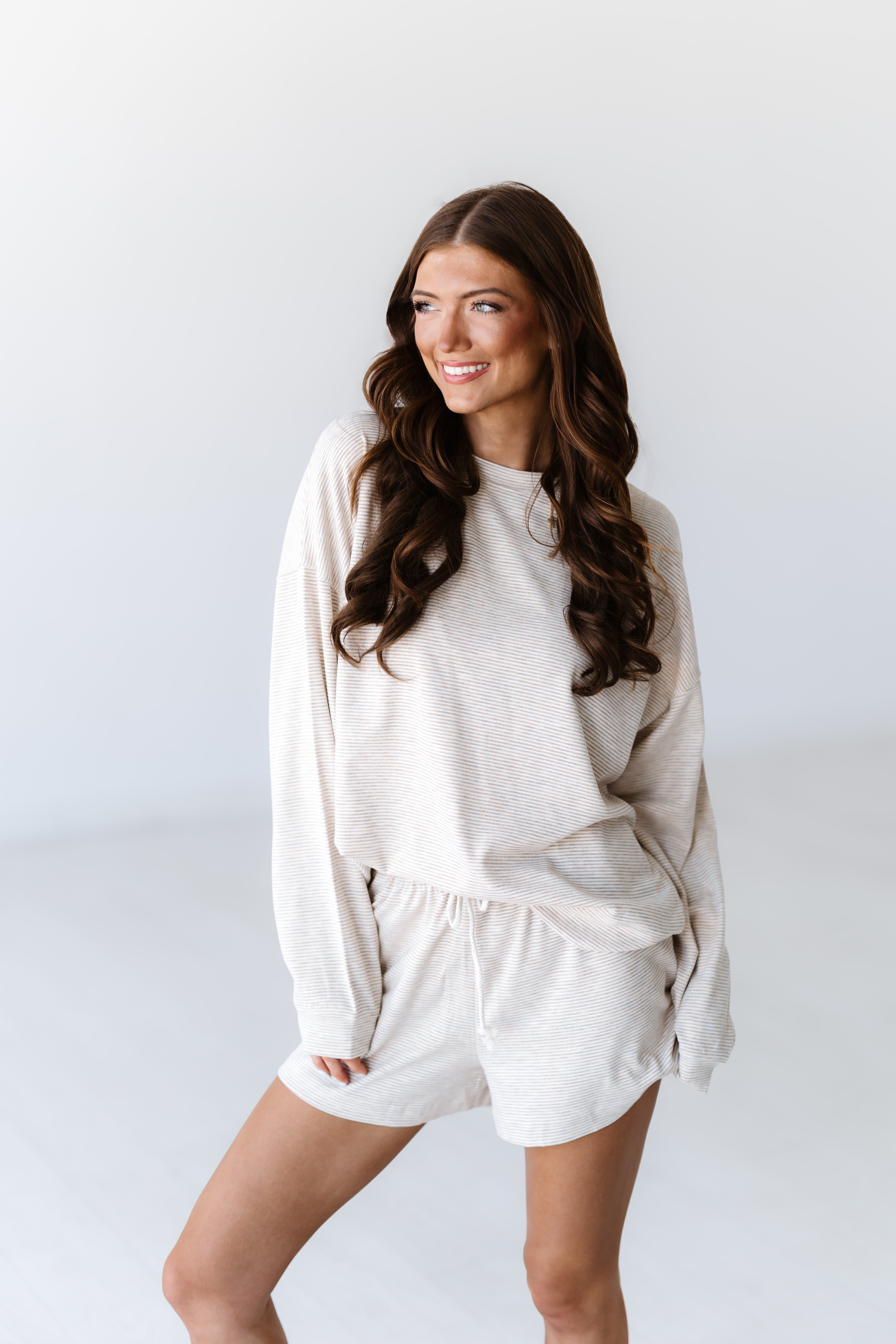 Bay Breeze Set - Taupe/White