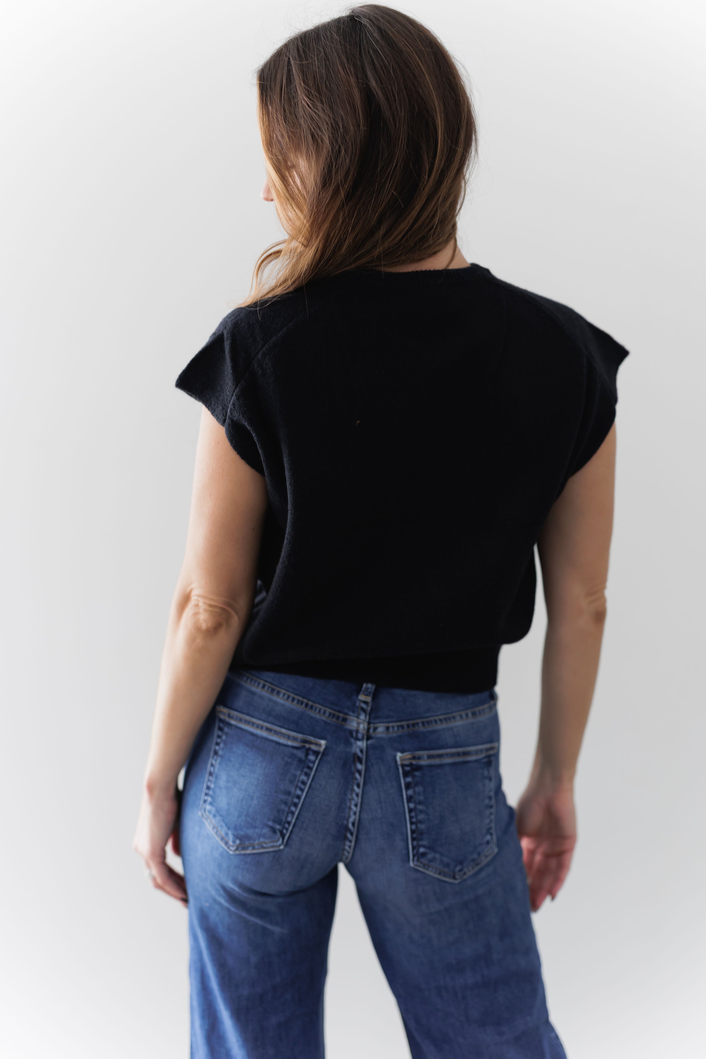 Full View Sweater - Black