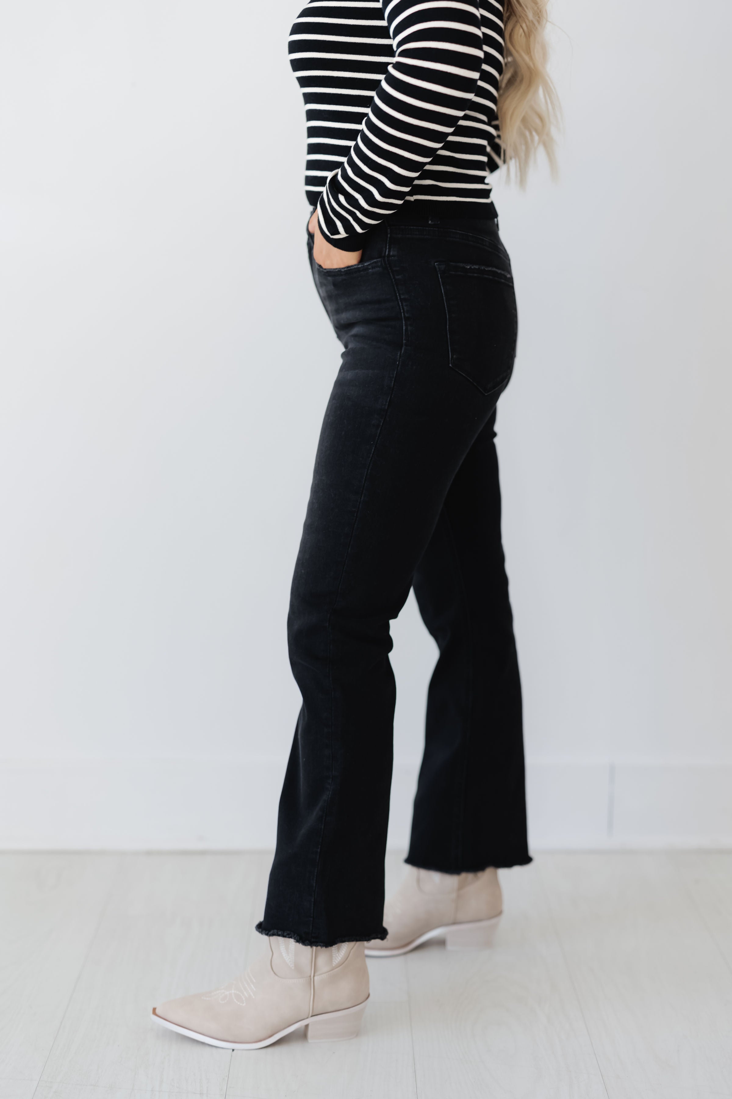 Savannah High Rise Flare Jeans