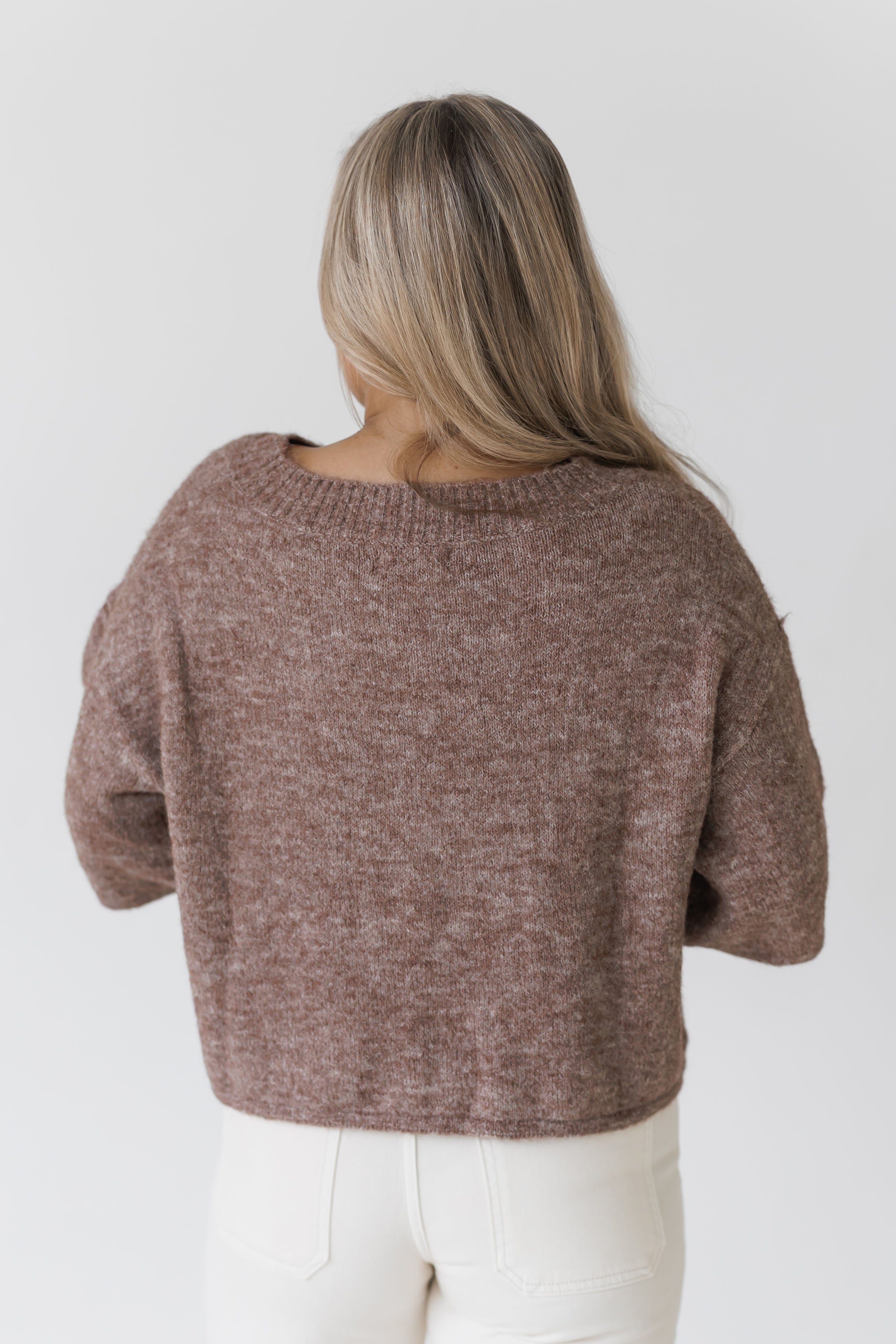Small Steps Cardigan - Mocha