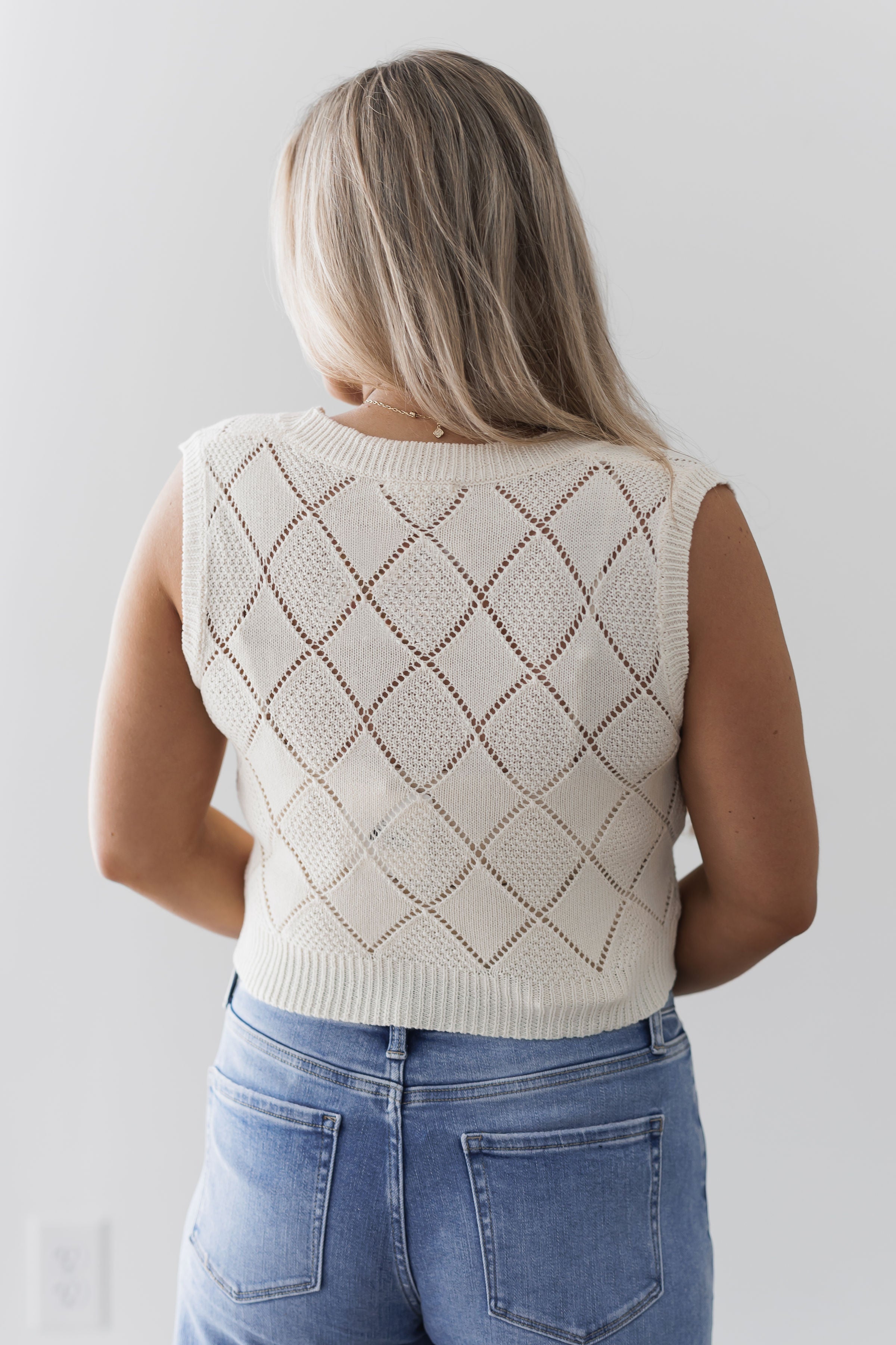 Cherry Sweater Vest - FINAL SALE