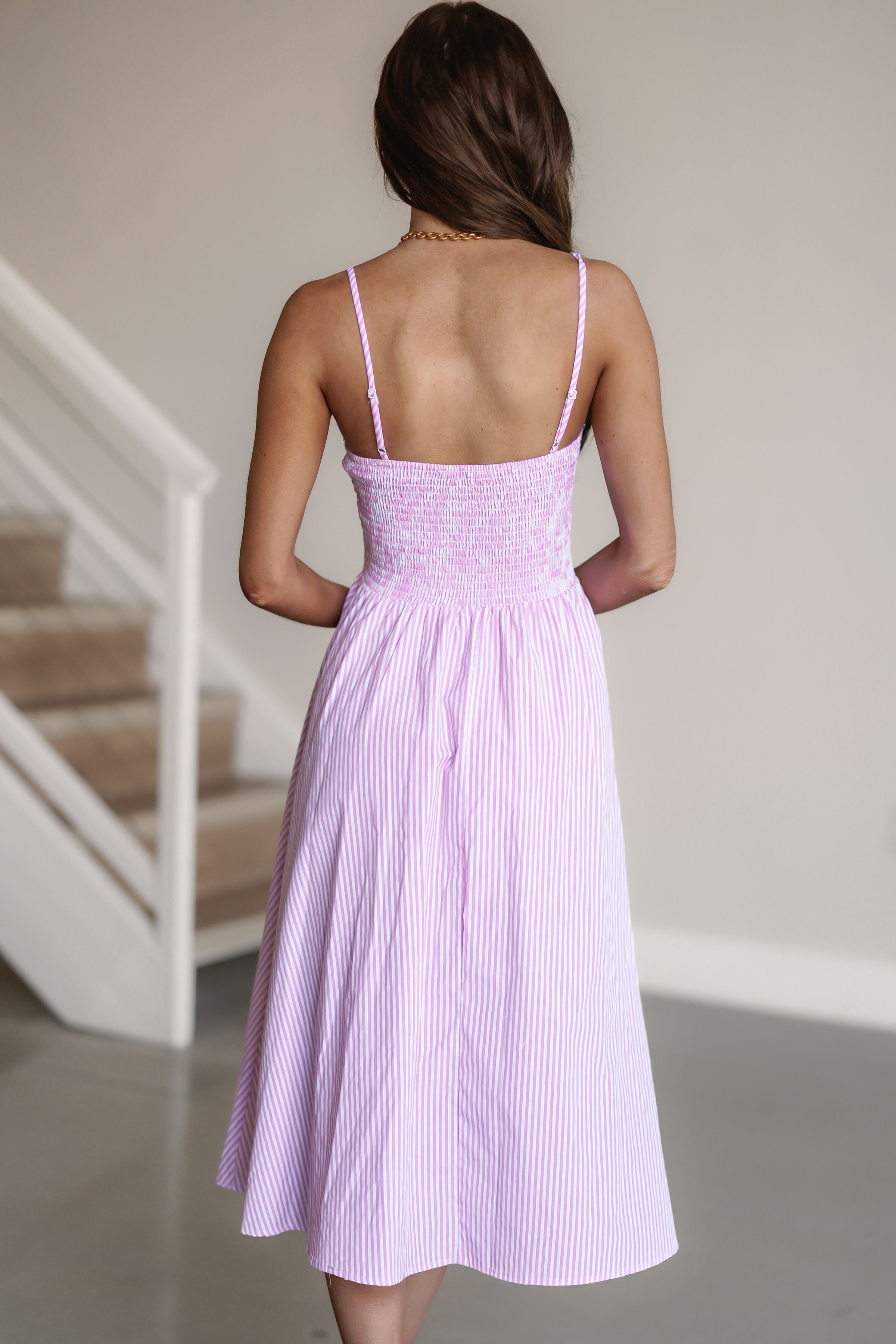 Bethany Dress - Pink