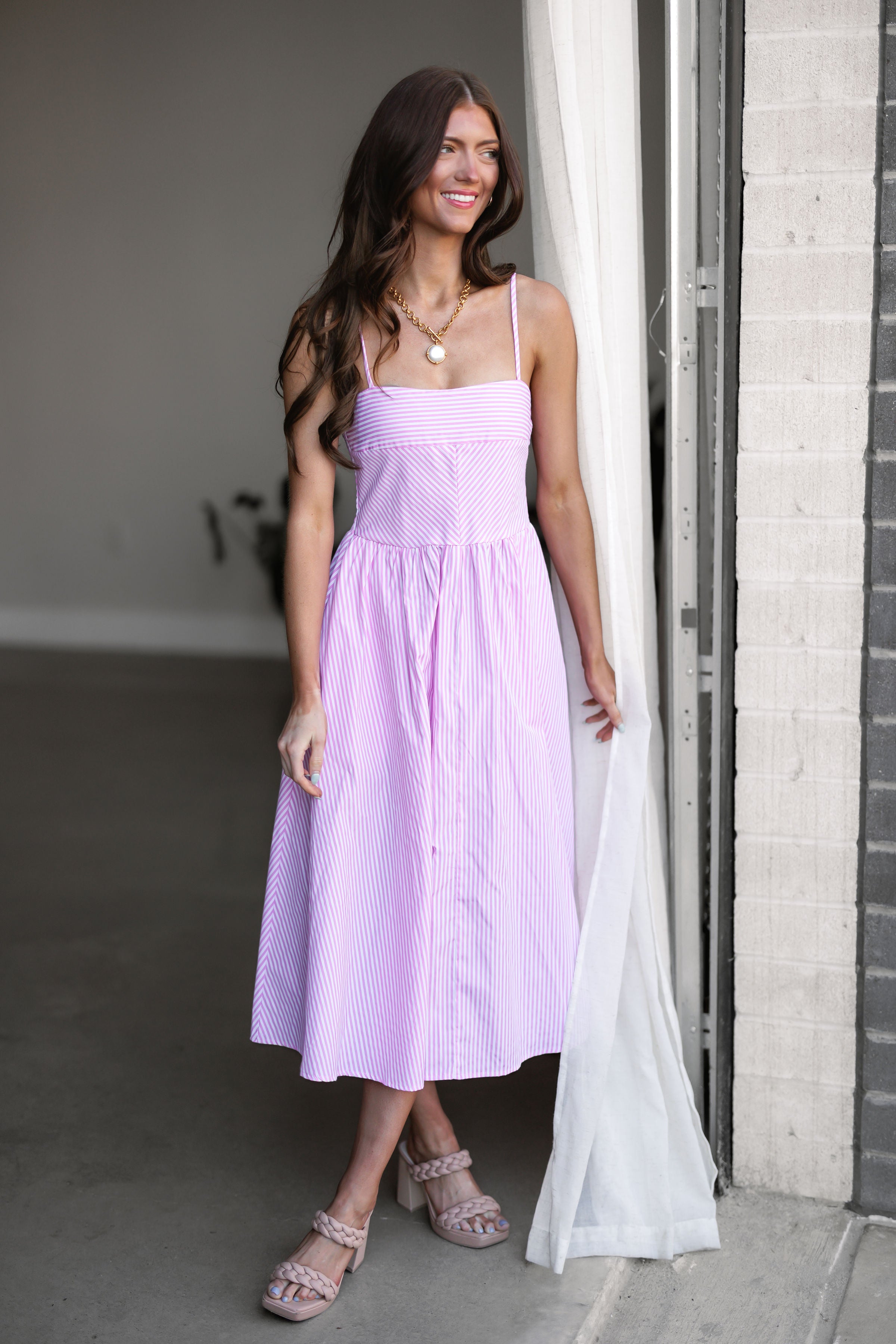 Bethany Dress - Pink