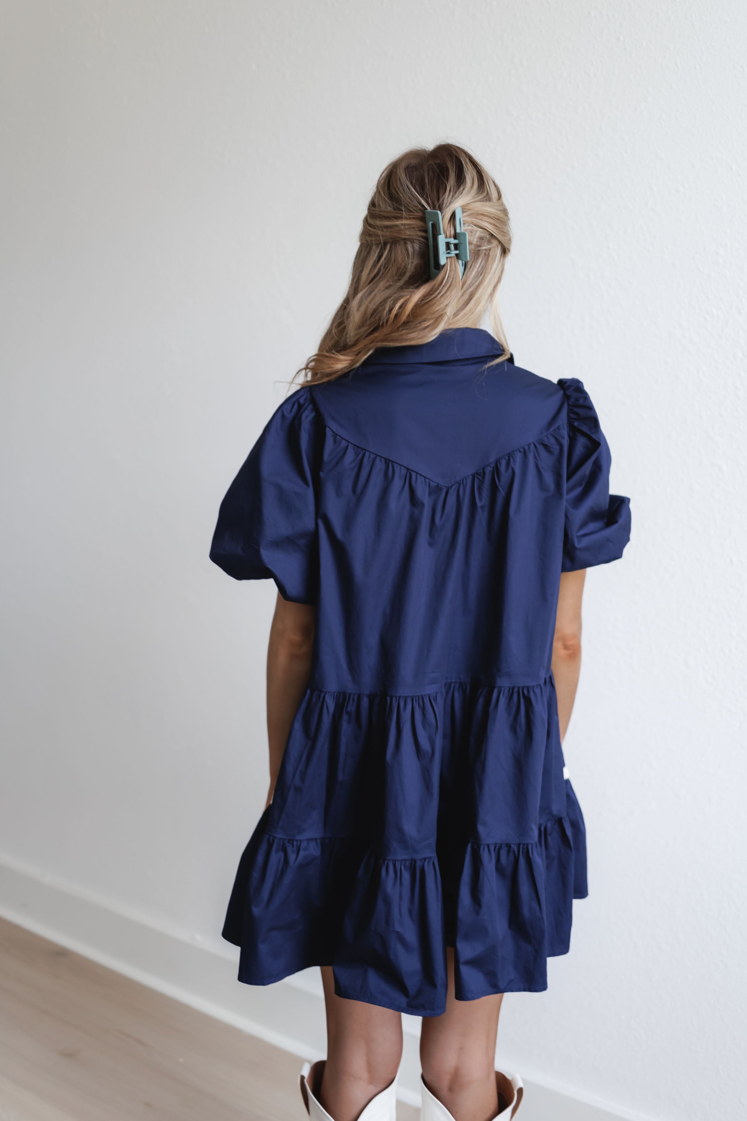 Sandy Shores Dress - Navy