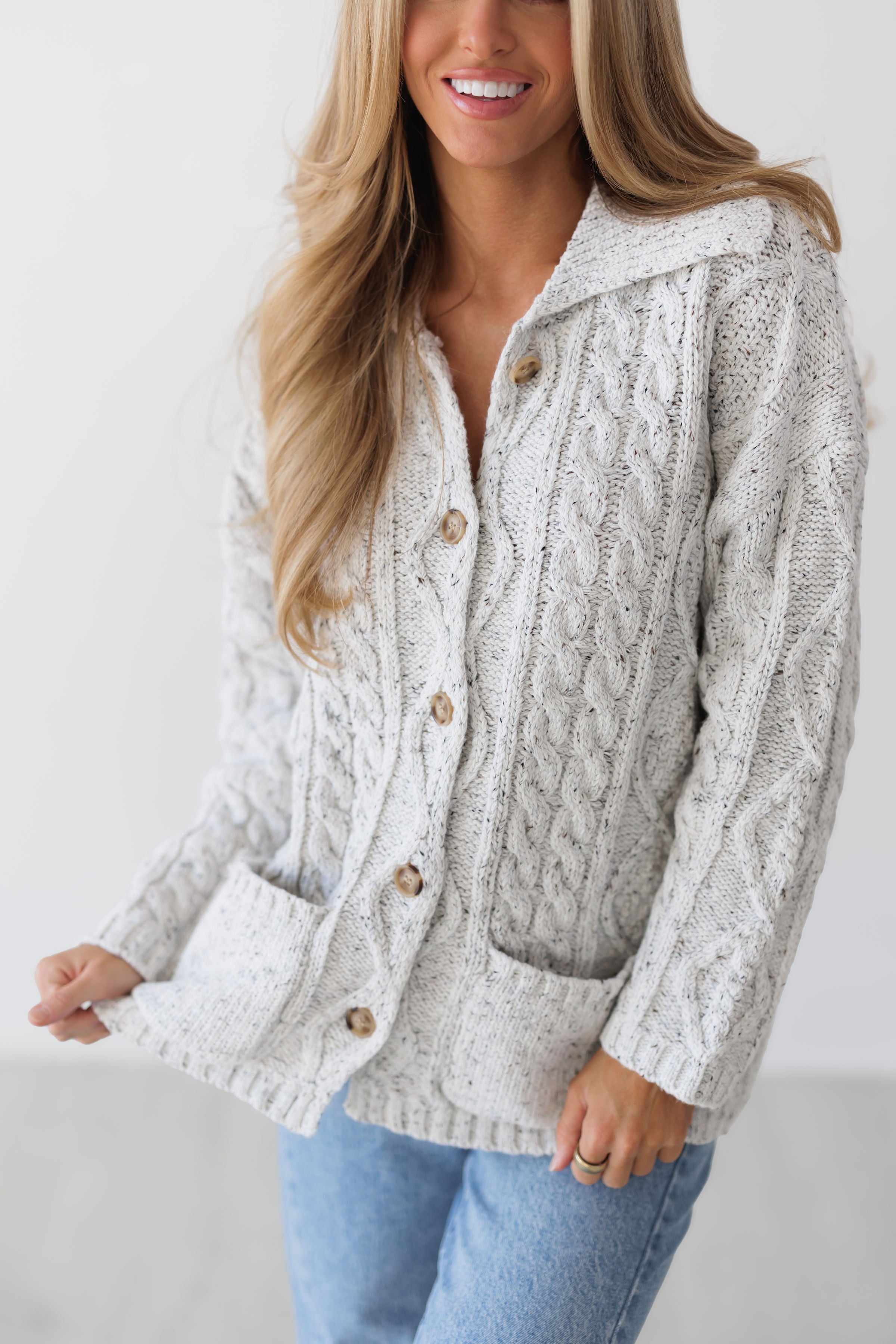 Clear Path Cardigan - H. Grey