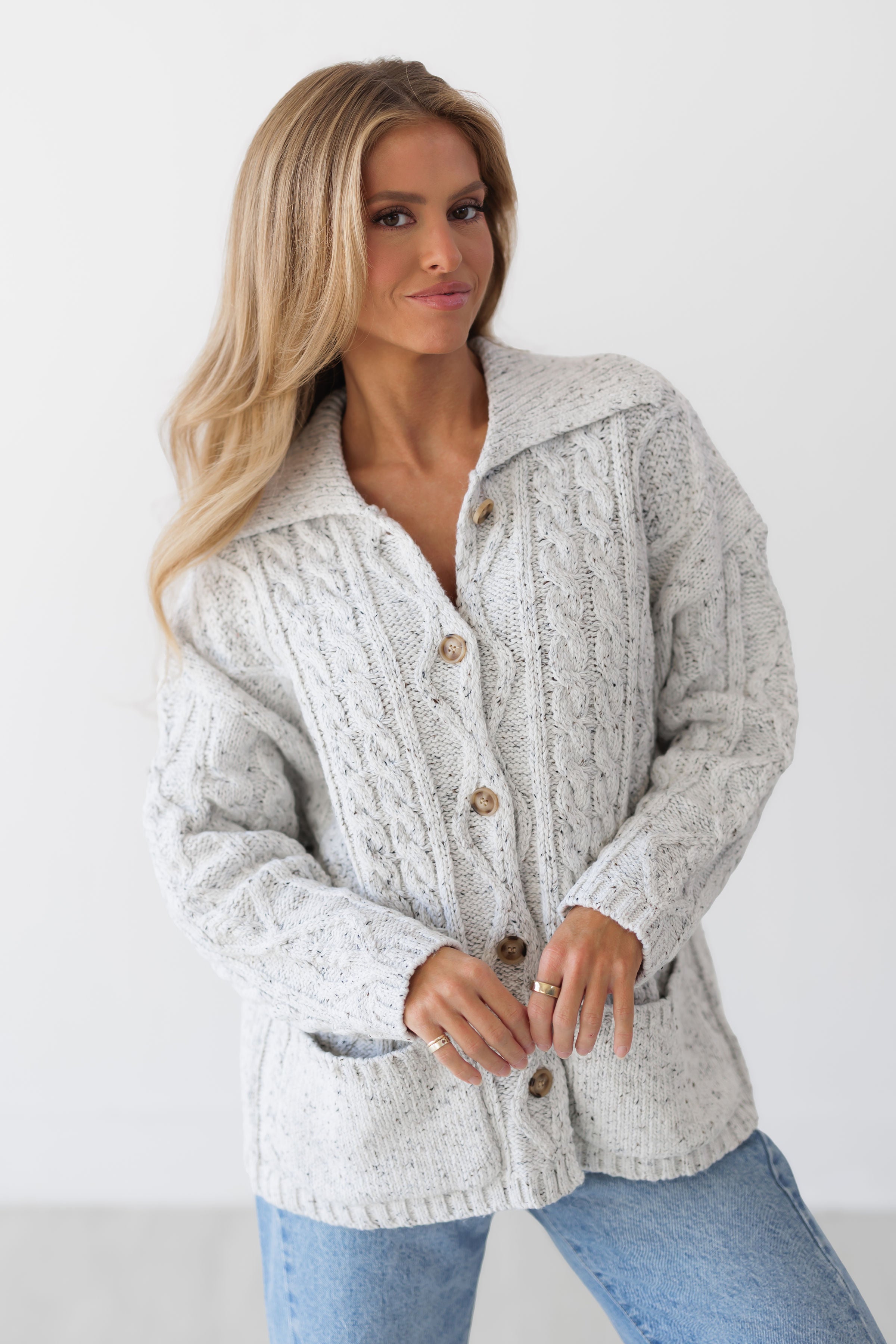 Clear Path Cardigan - H. Grey