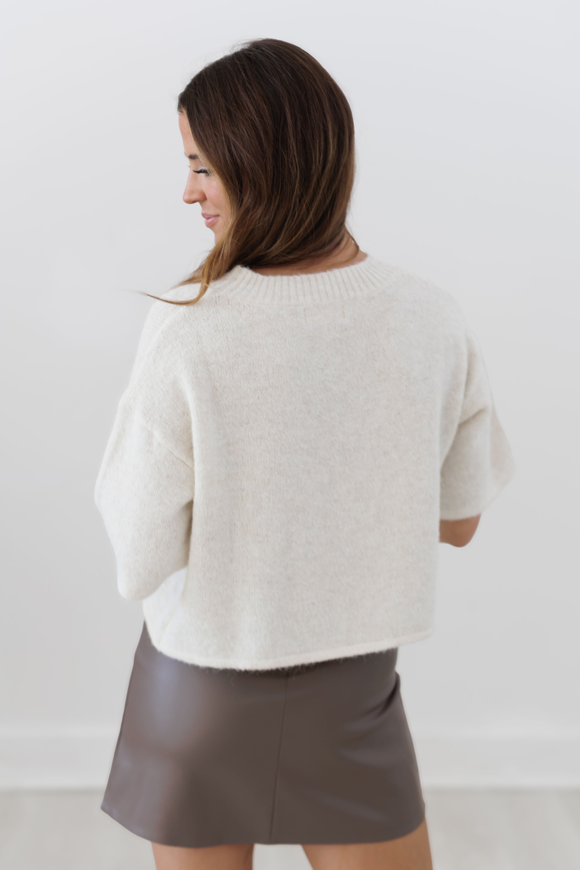 All The Feels Cropped Sweater