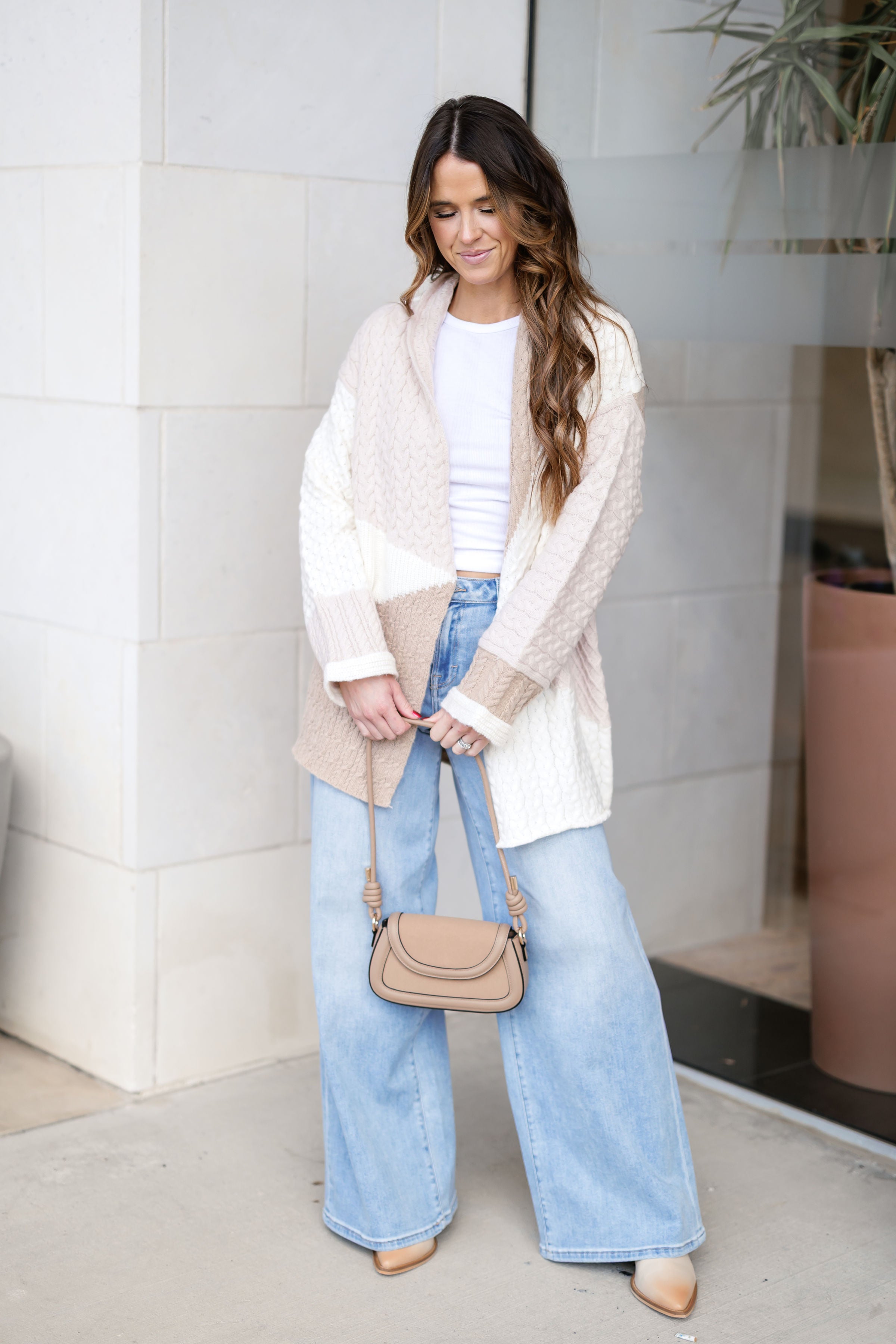 Right On Time Colorblock Cardigan