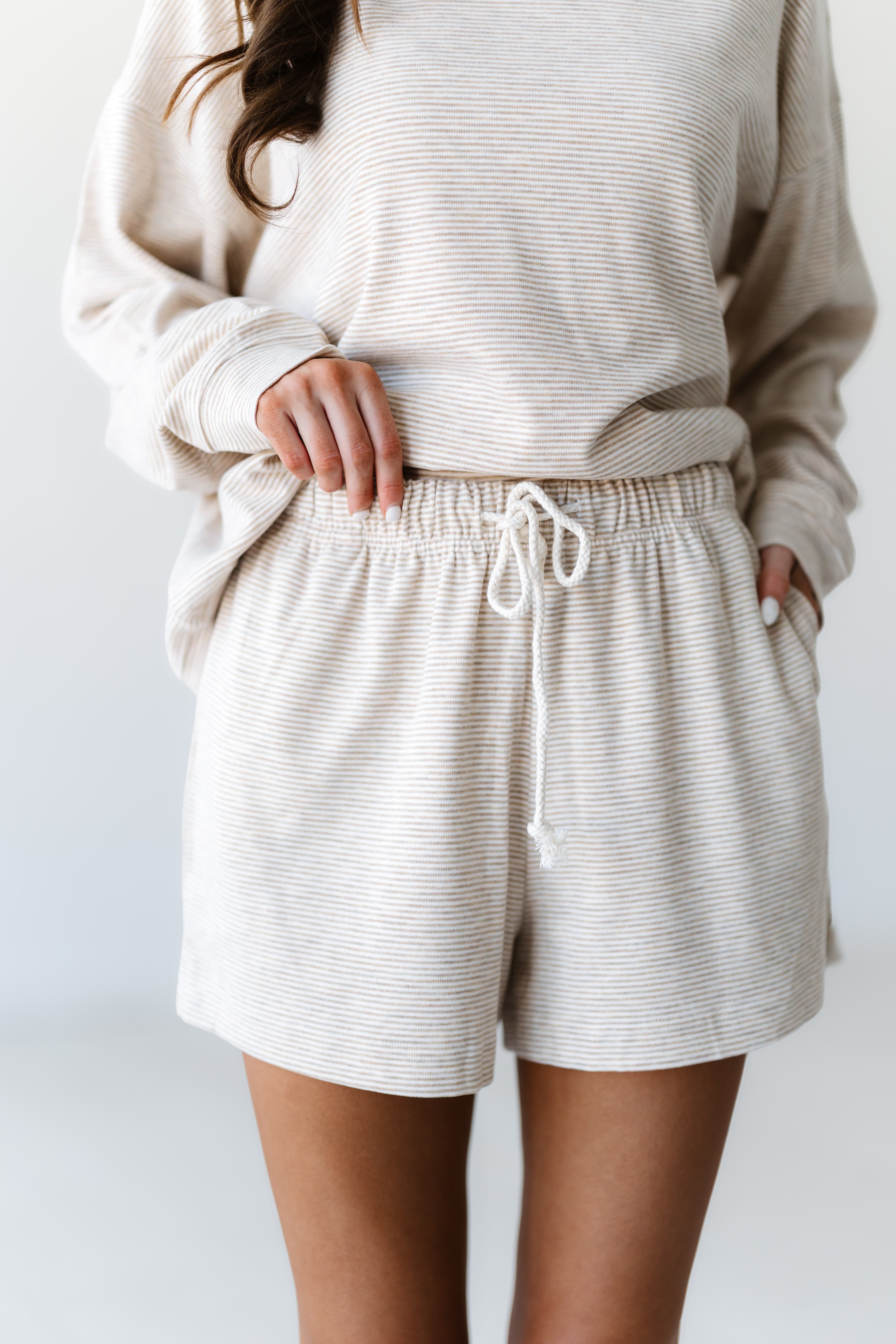 Bay Breeze Set - Taupe/White