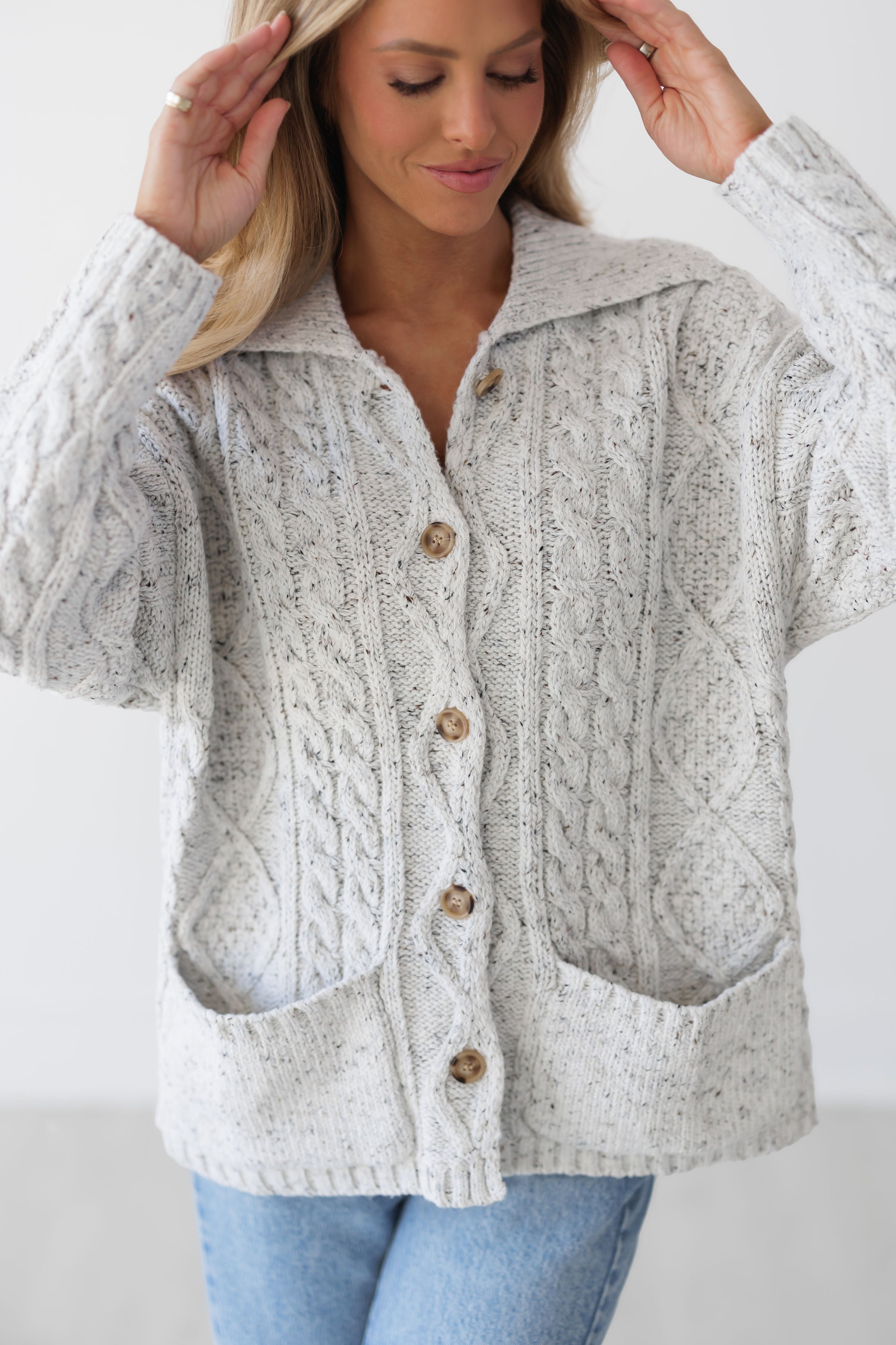 Clear Path Cardigan - H. Grey