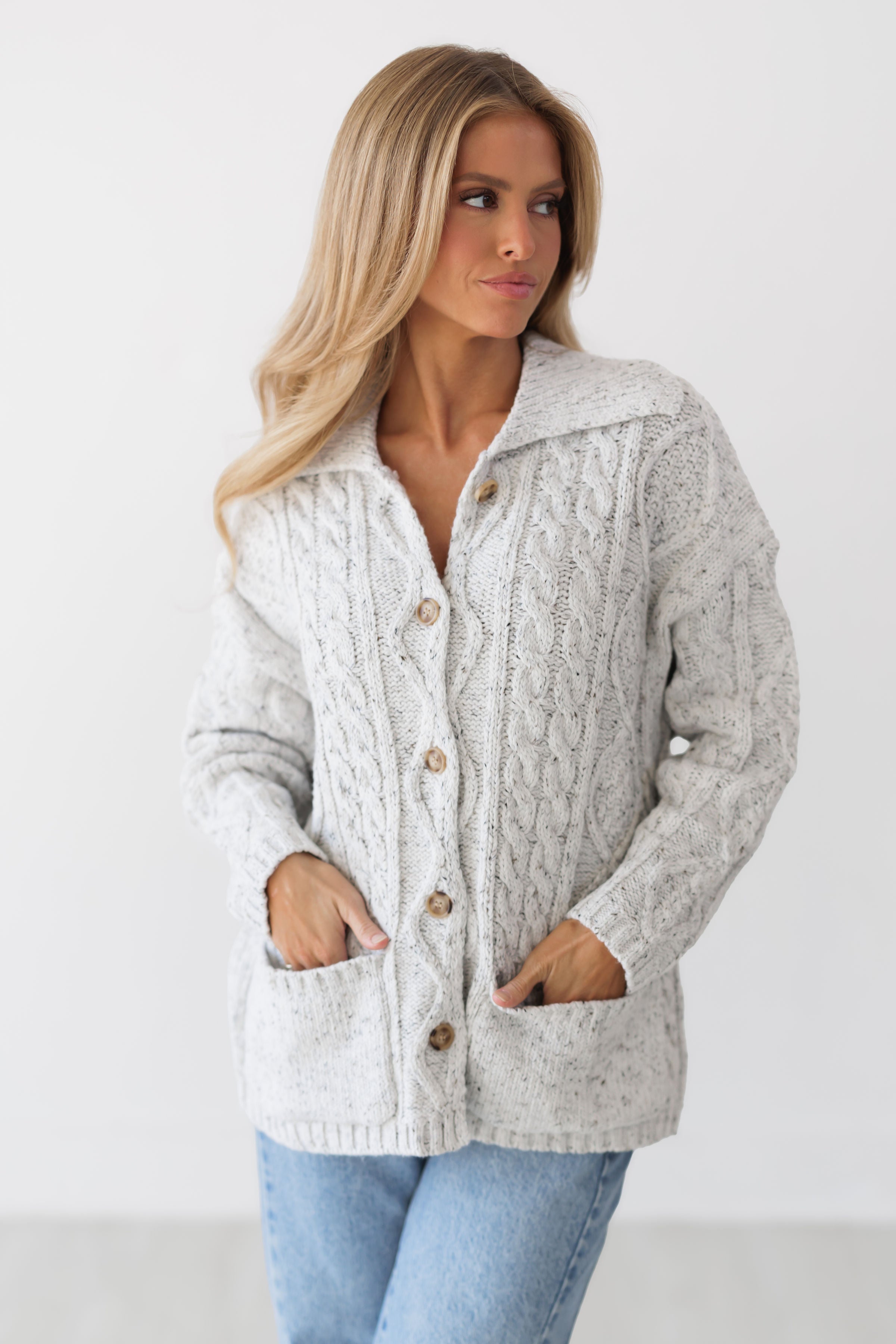 Clear Path Cardigan - H. Grey