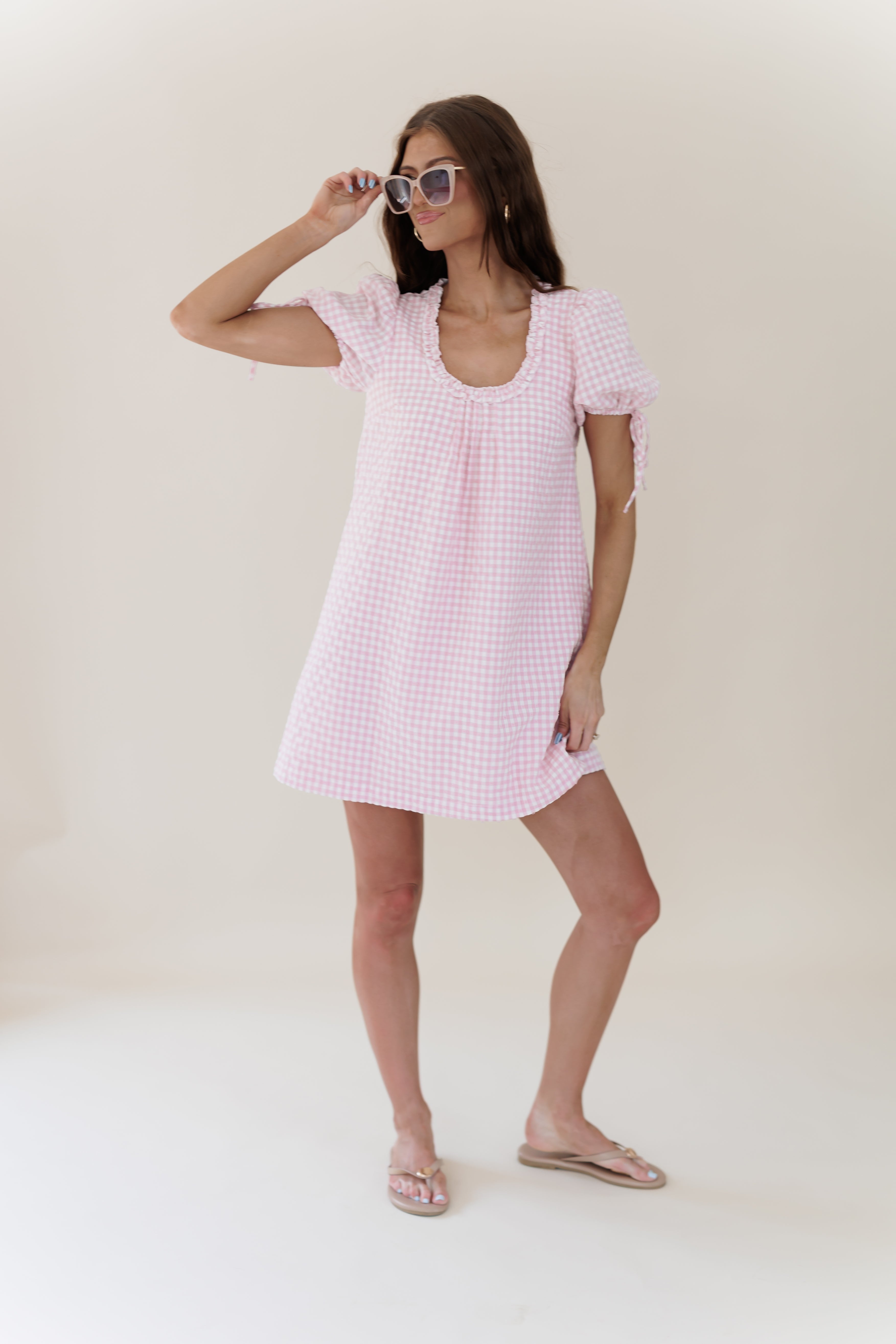 Krissy Gingham Dress