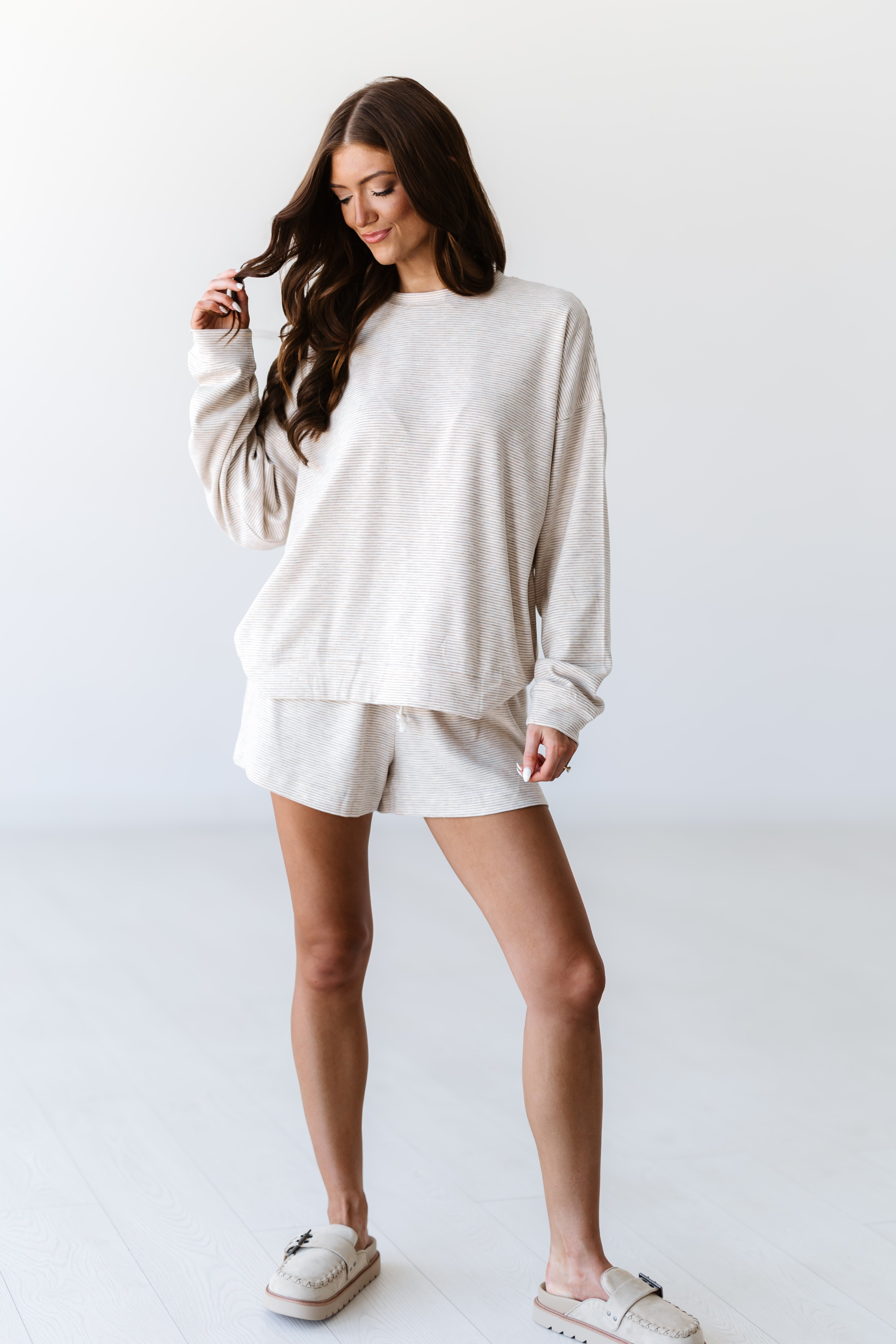 Bay Breeze Set - Taupe/White