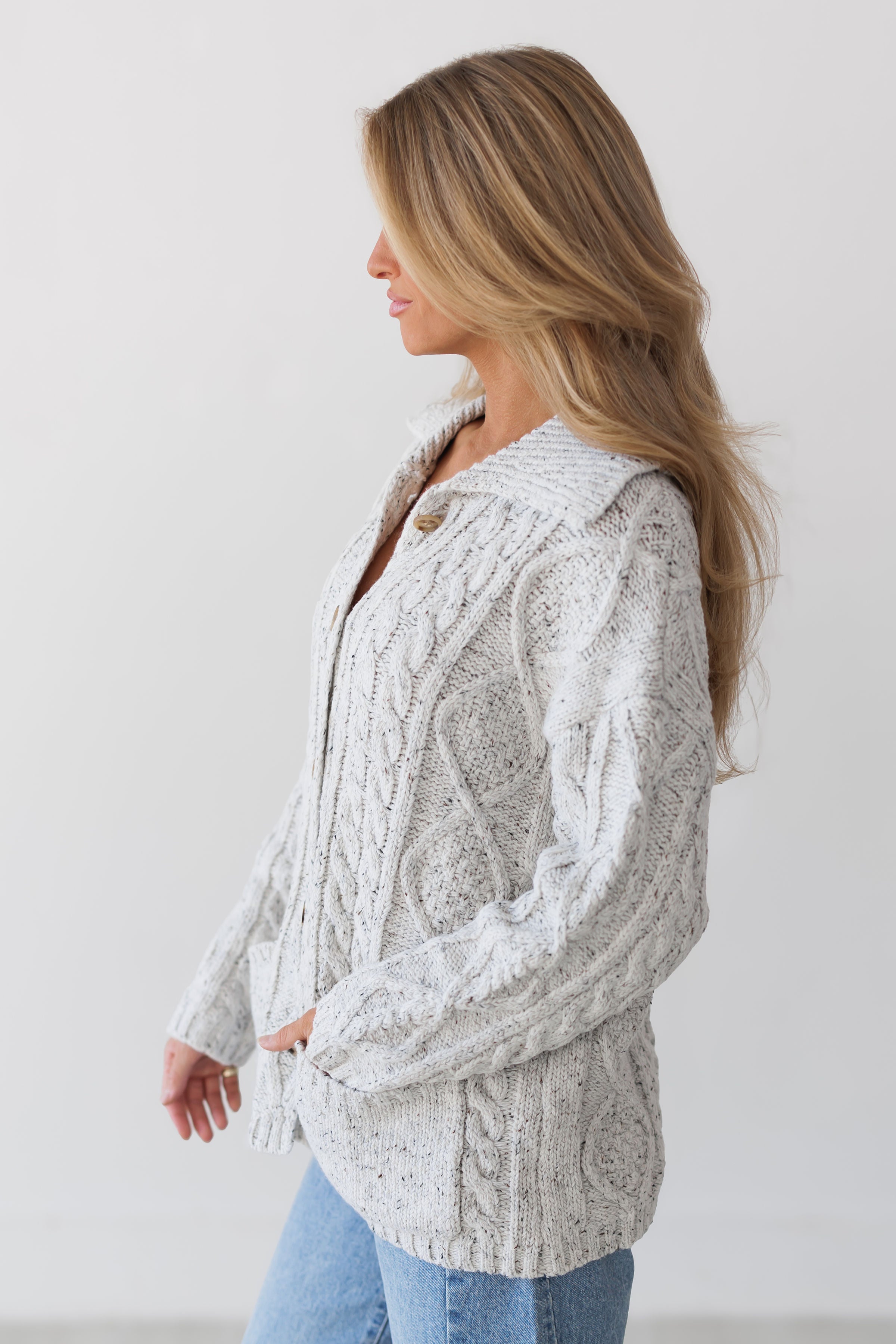 Clear Path Cardigan - H. Grey