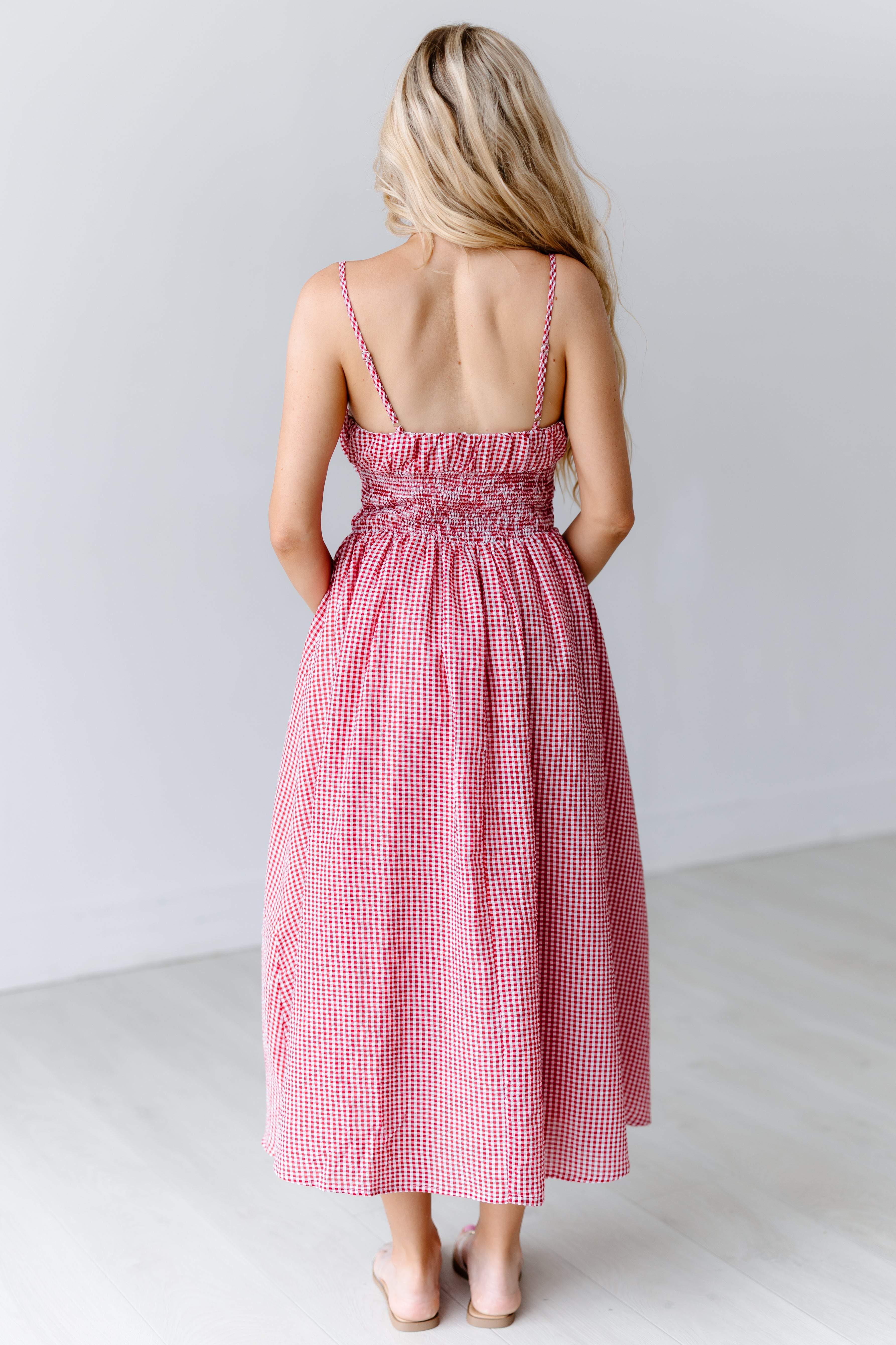 Amelia Dress - Red