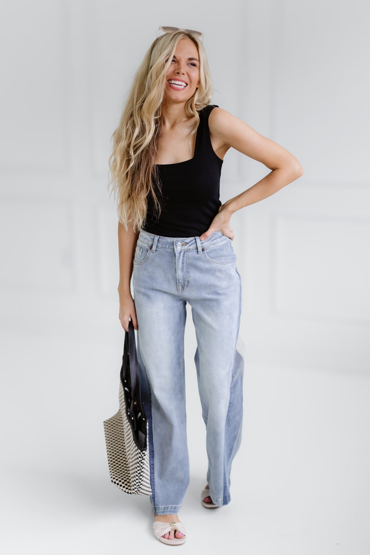 Scottie Wide Leg High Waist Jeans - FINAL SALE