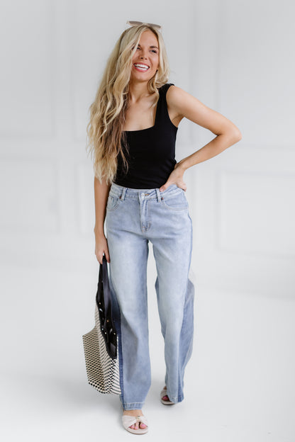 Scottie Wide Leg High Waist Jeans - FINAL SALE