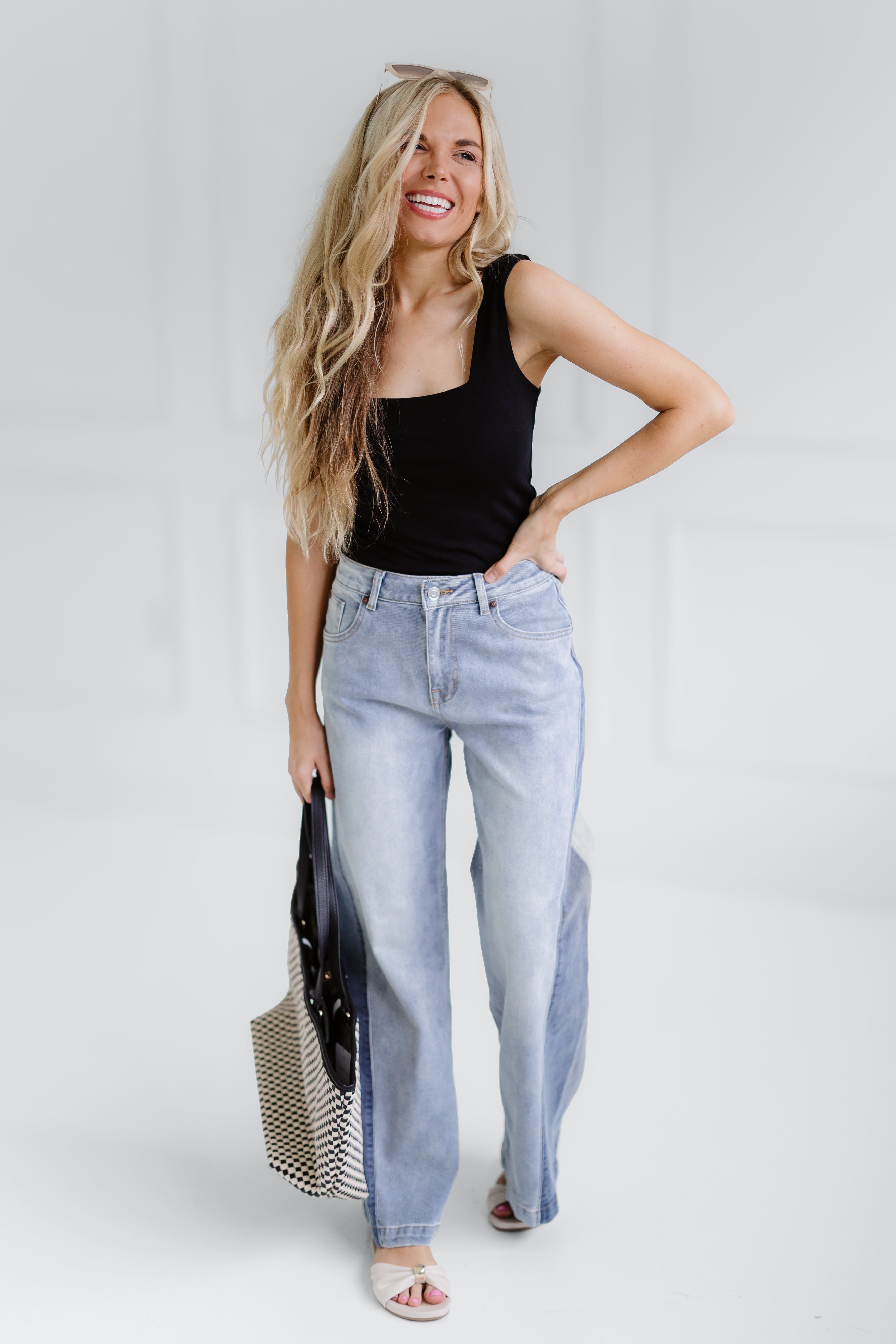 Scottie Wide Leg High Waist Jeans