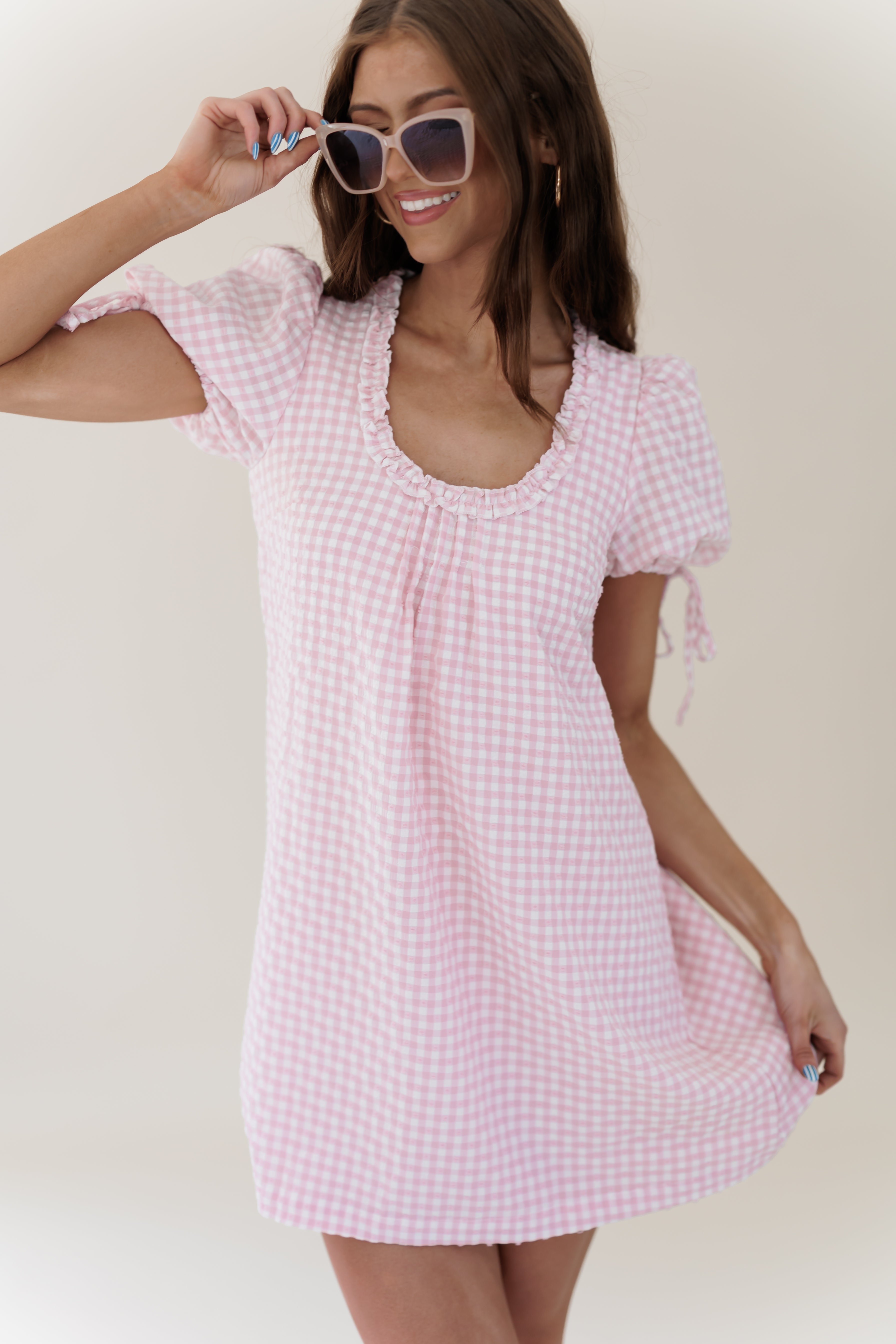 Krissy Gingham Dress