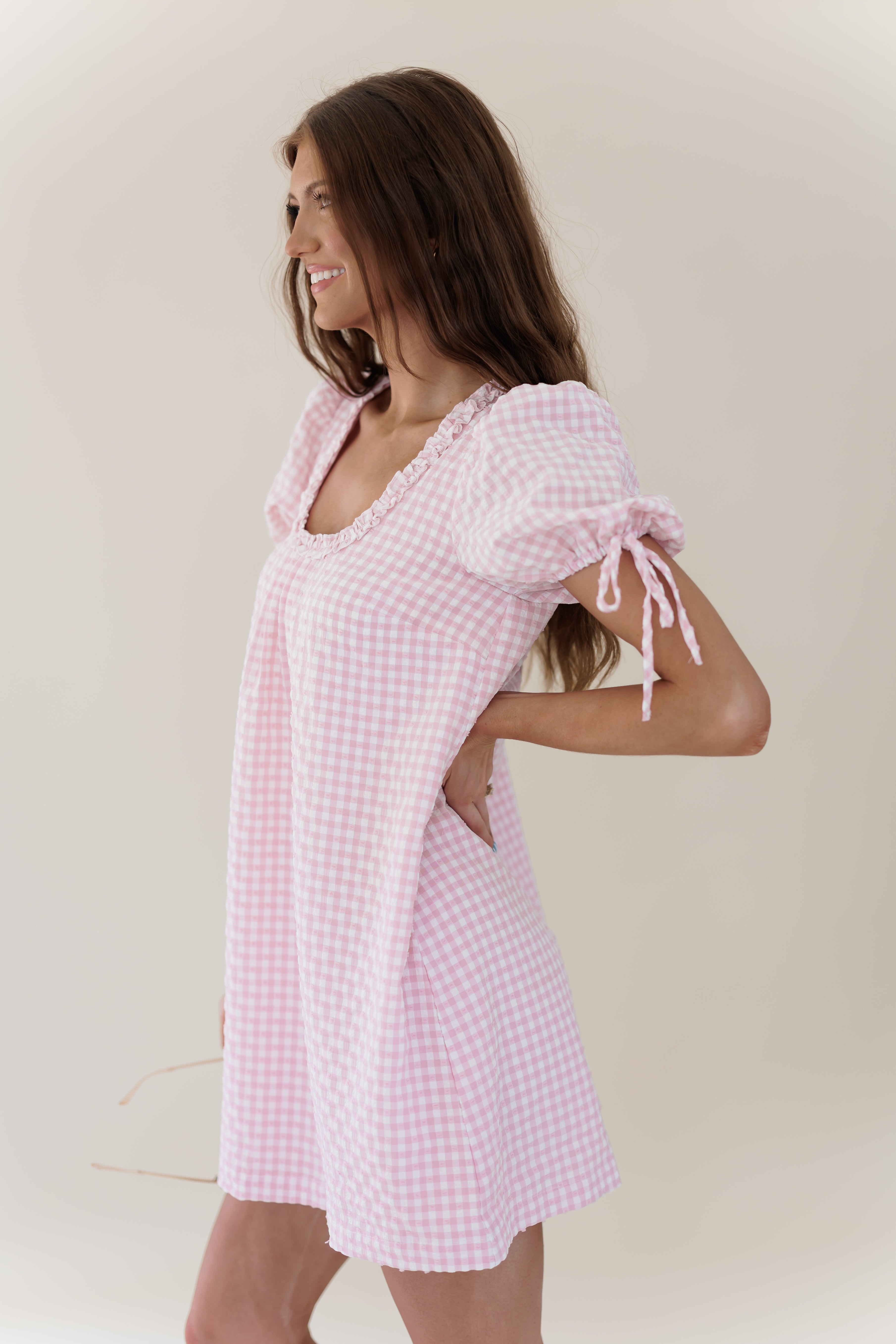 Krissy Gingham Dress