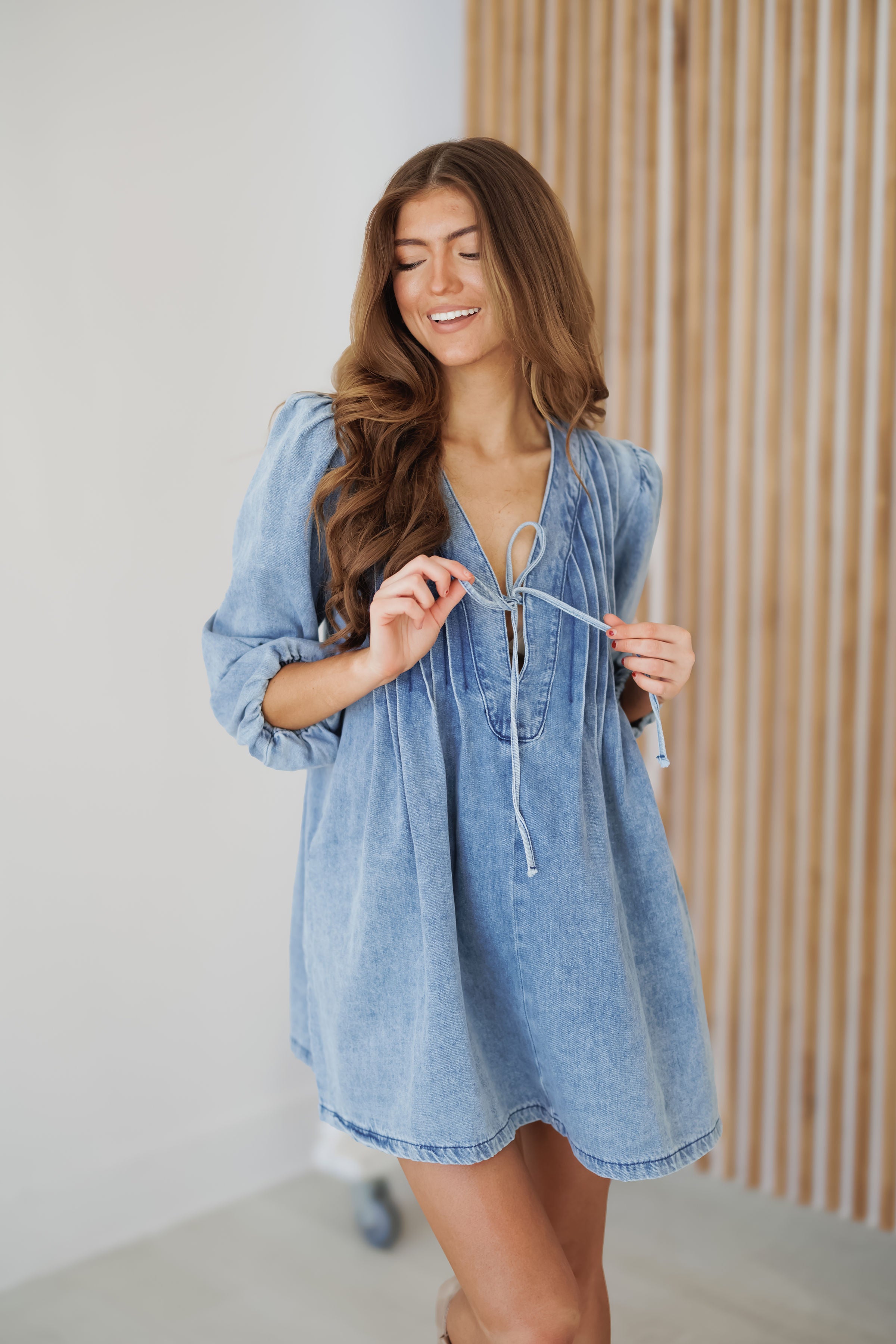 Liberty Denim Dress