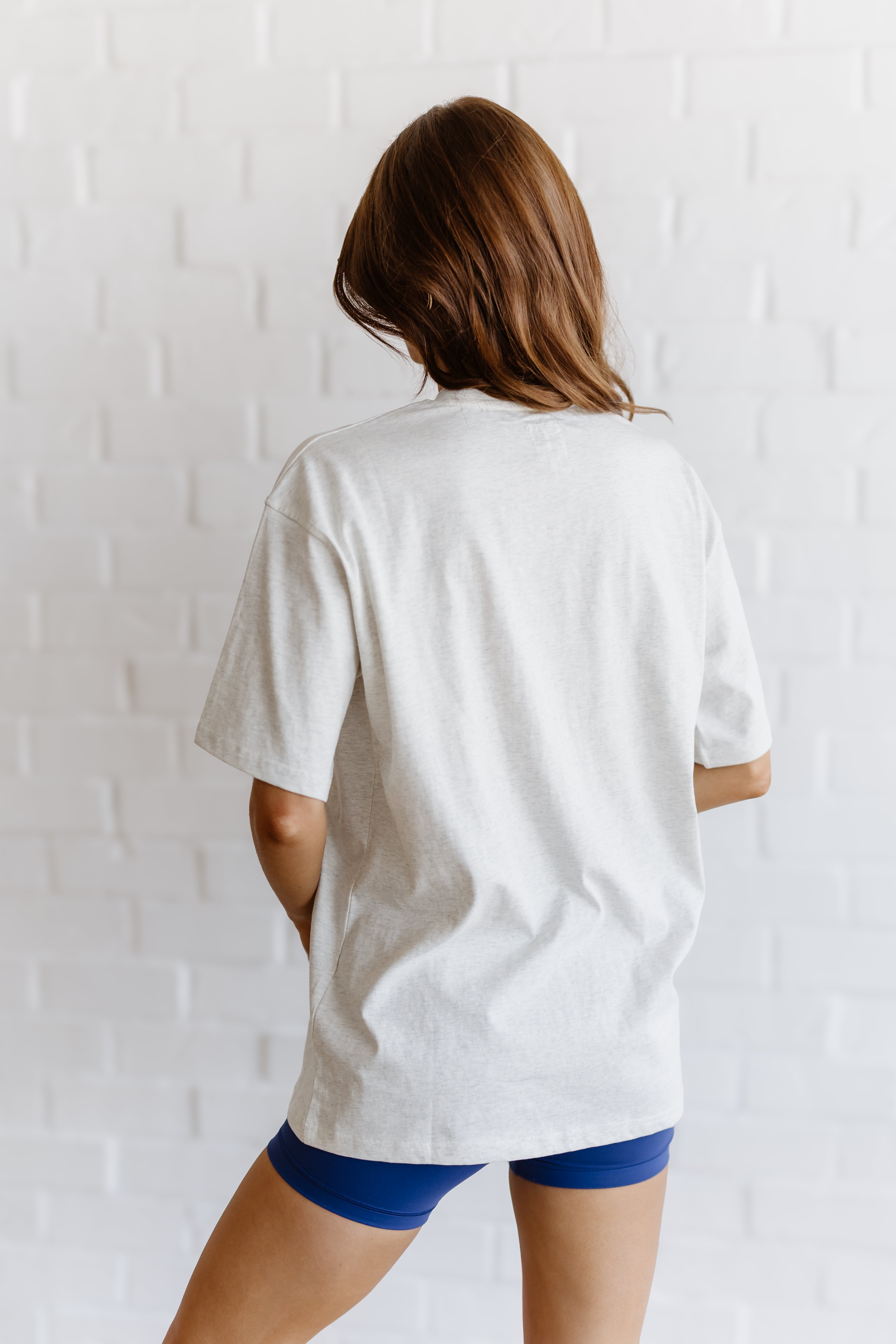 Party In The USA Graphic Tee-Pearl Grey