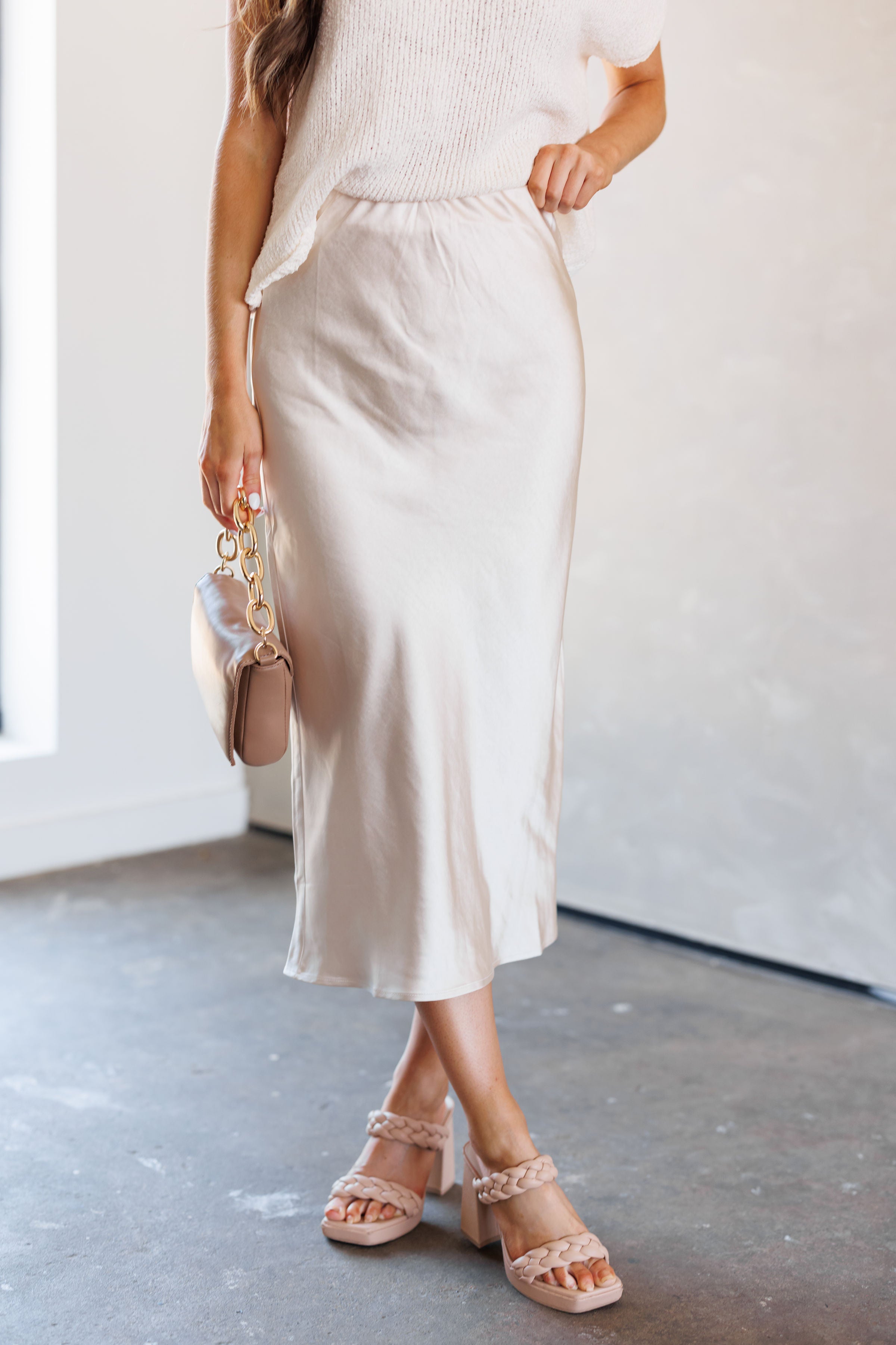 Create Your Path Skirt - Pearl