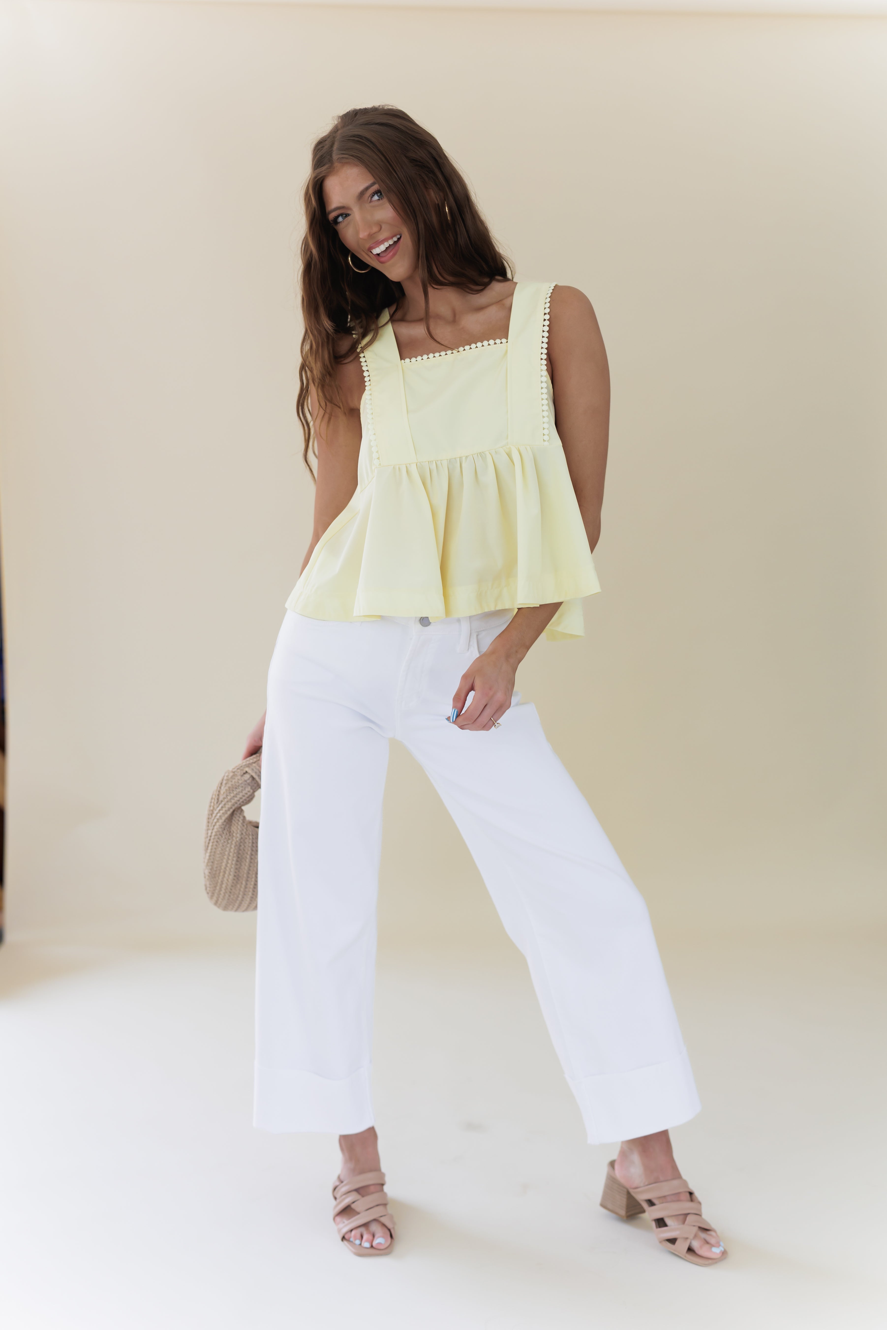 Dream Ahead Top - Butter