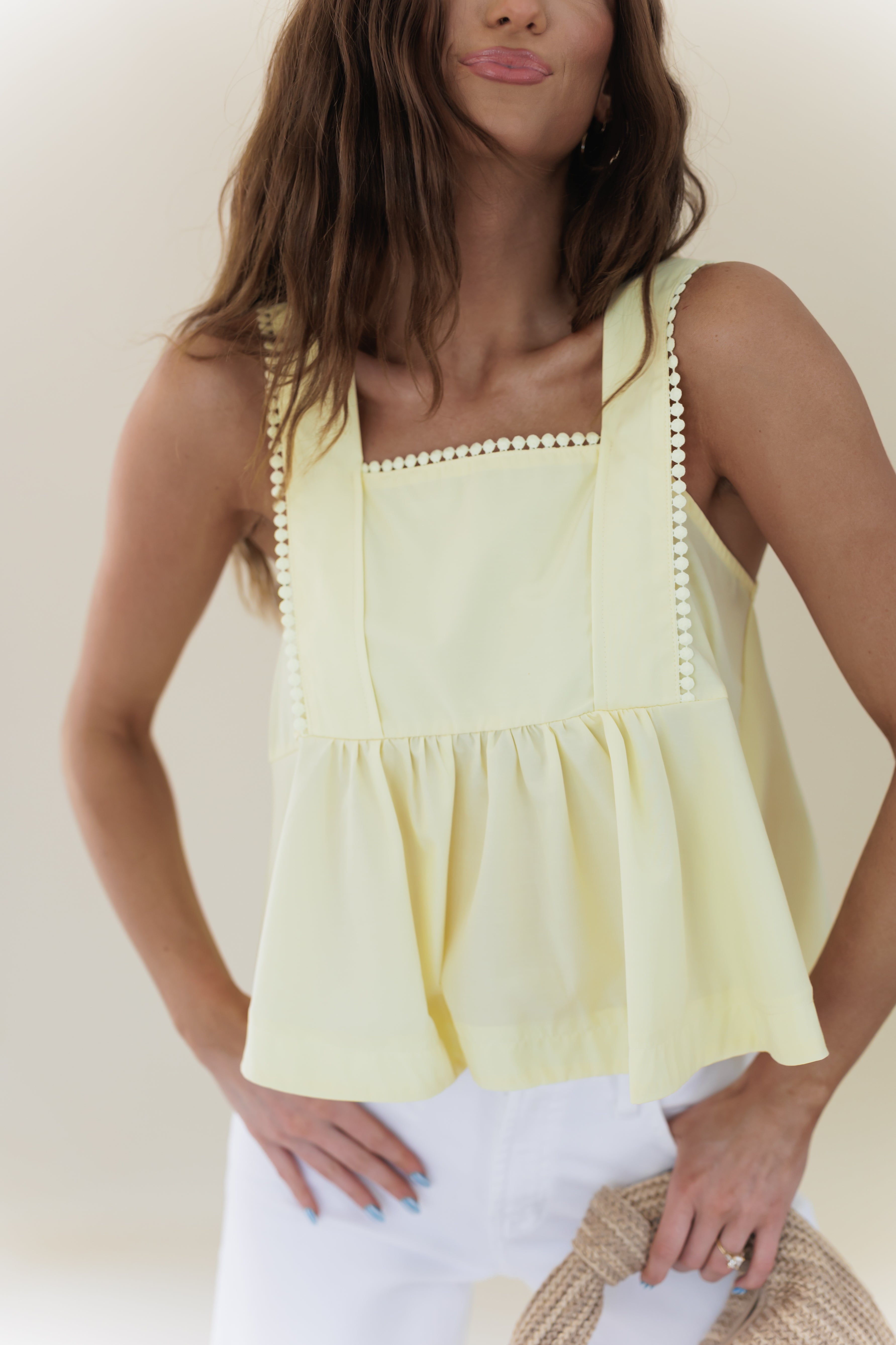 Dream Ahead Top - Butter