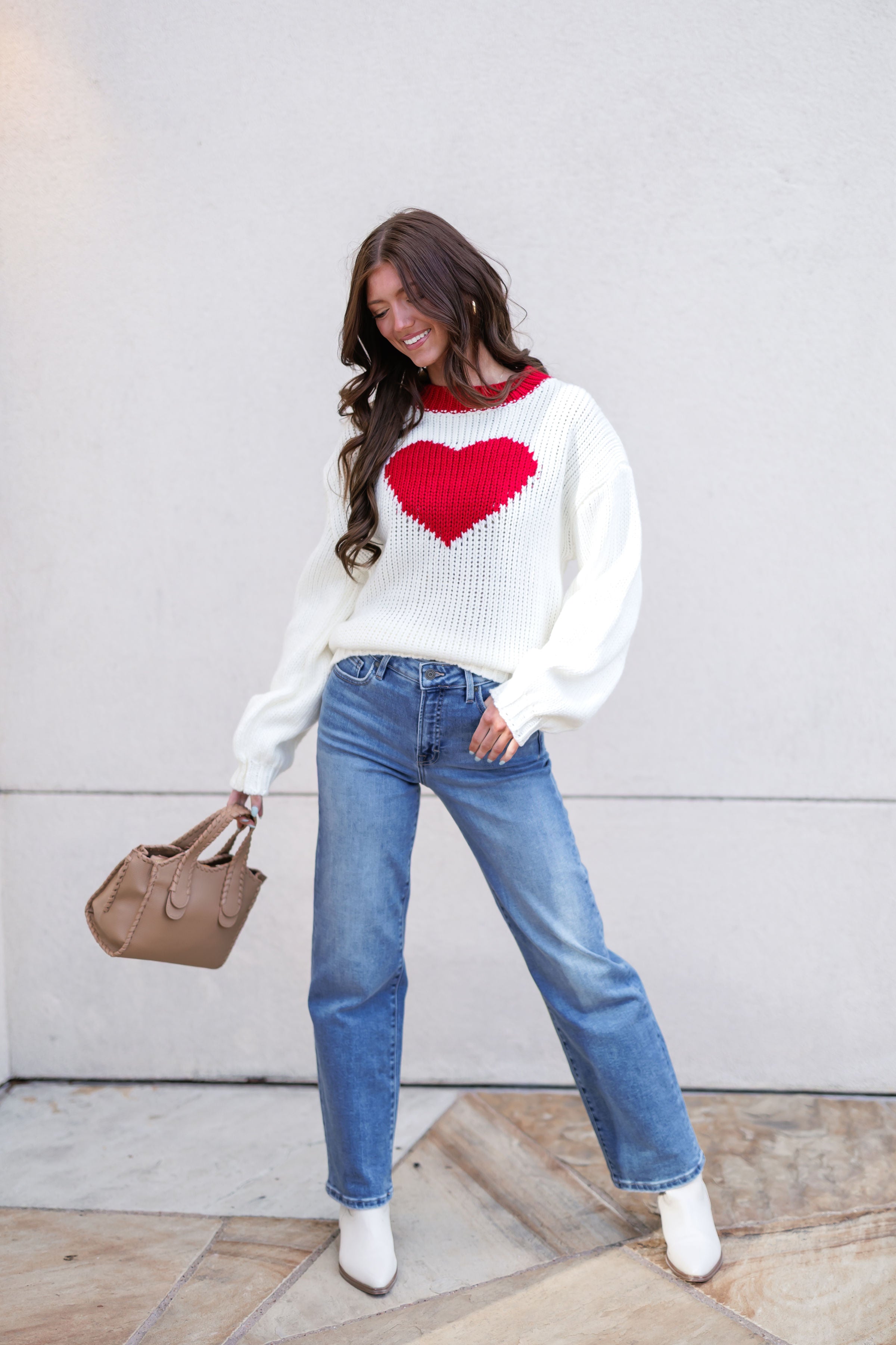 With All My Heart Sweater