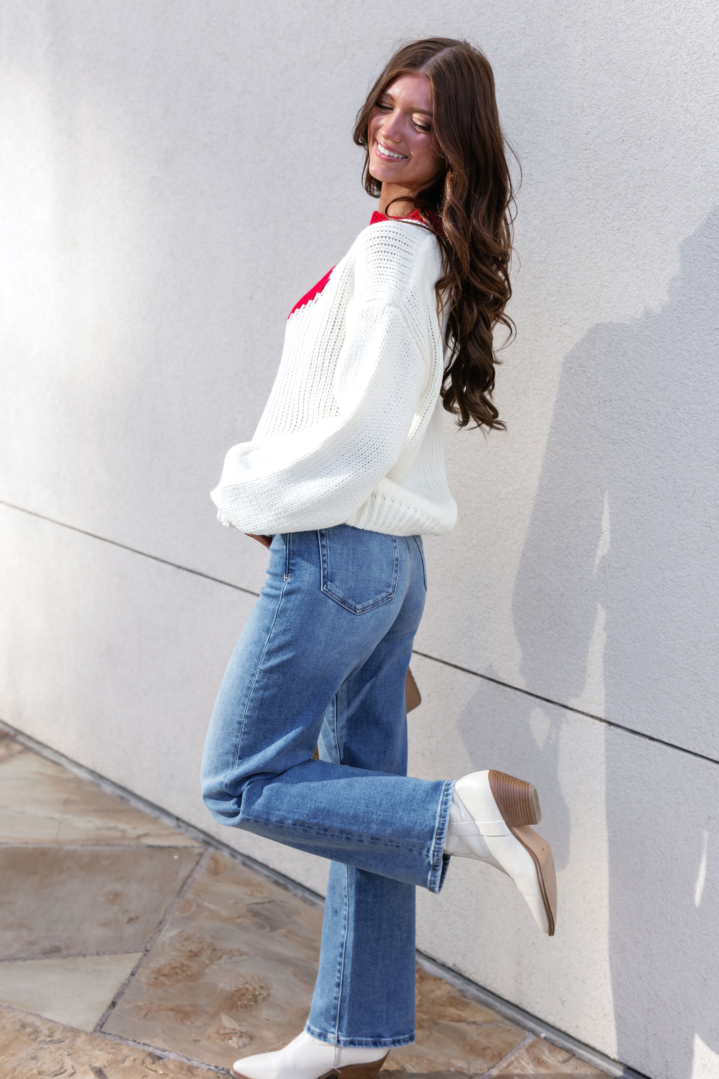 With All My Heart Sweater