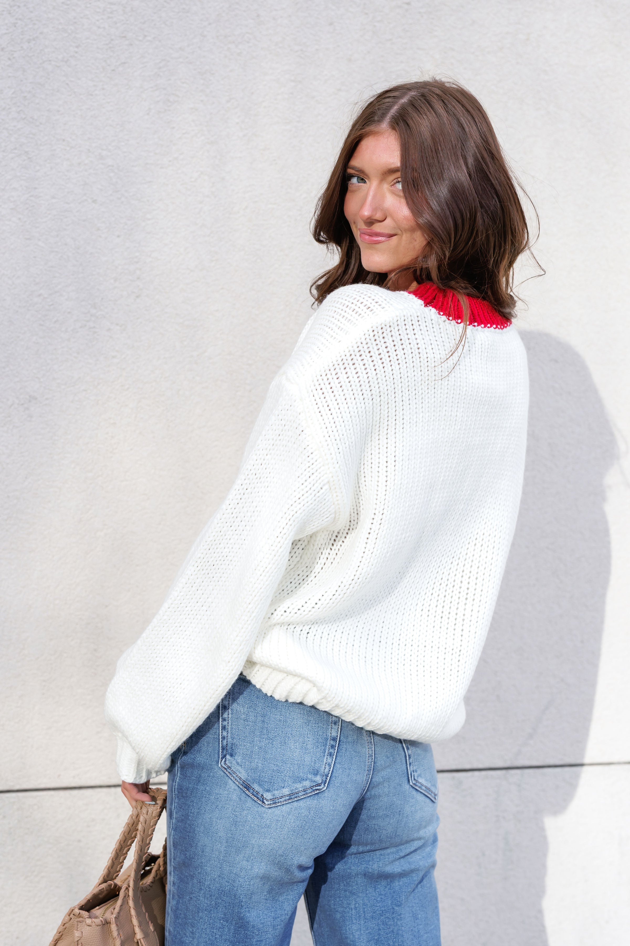 With All My Heart Sweater