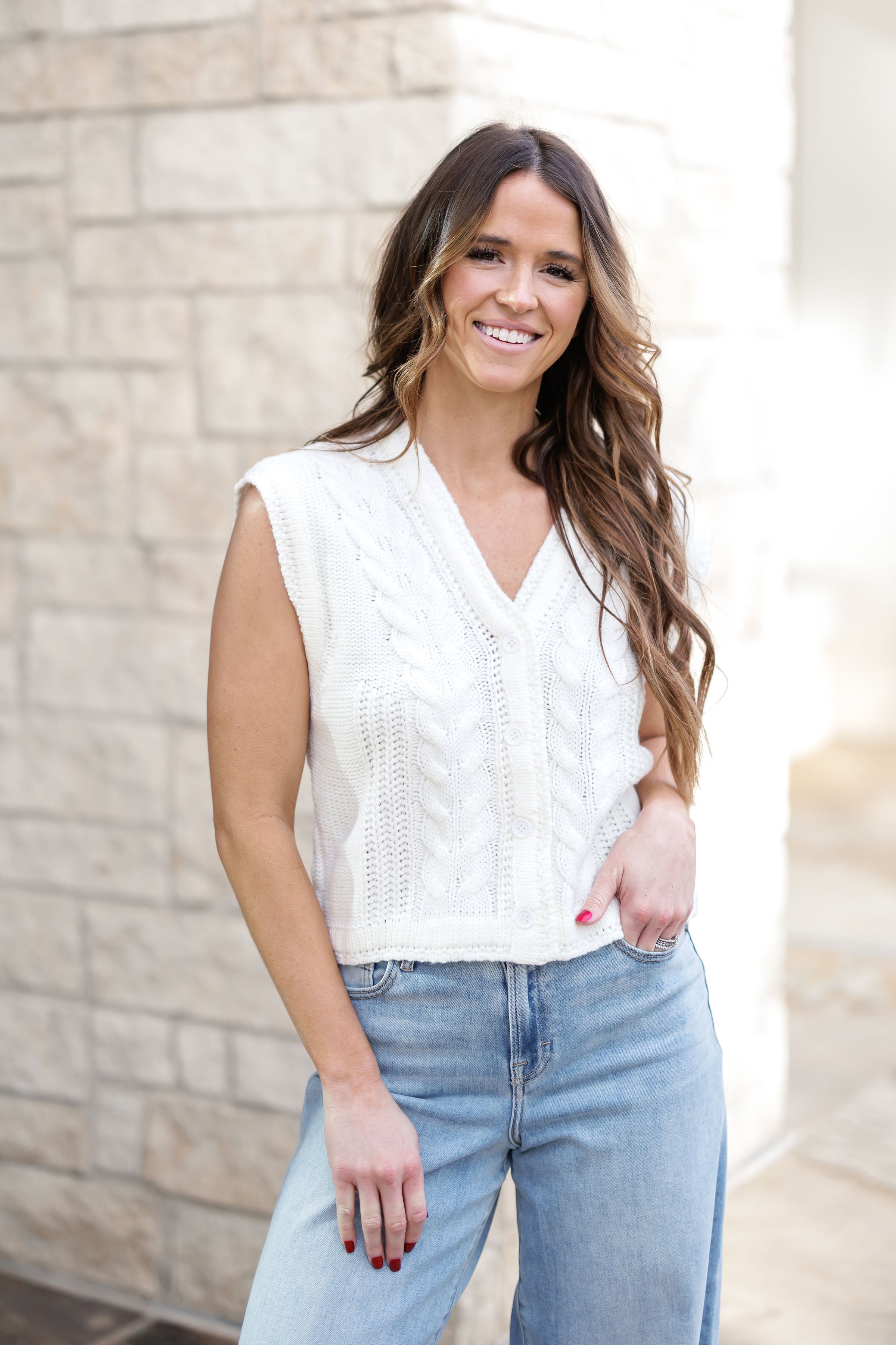 In Full Swing Sweater Vest