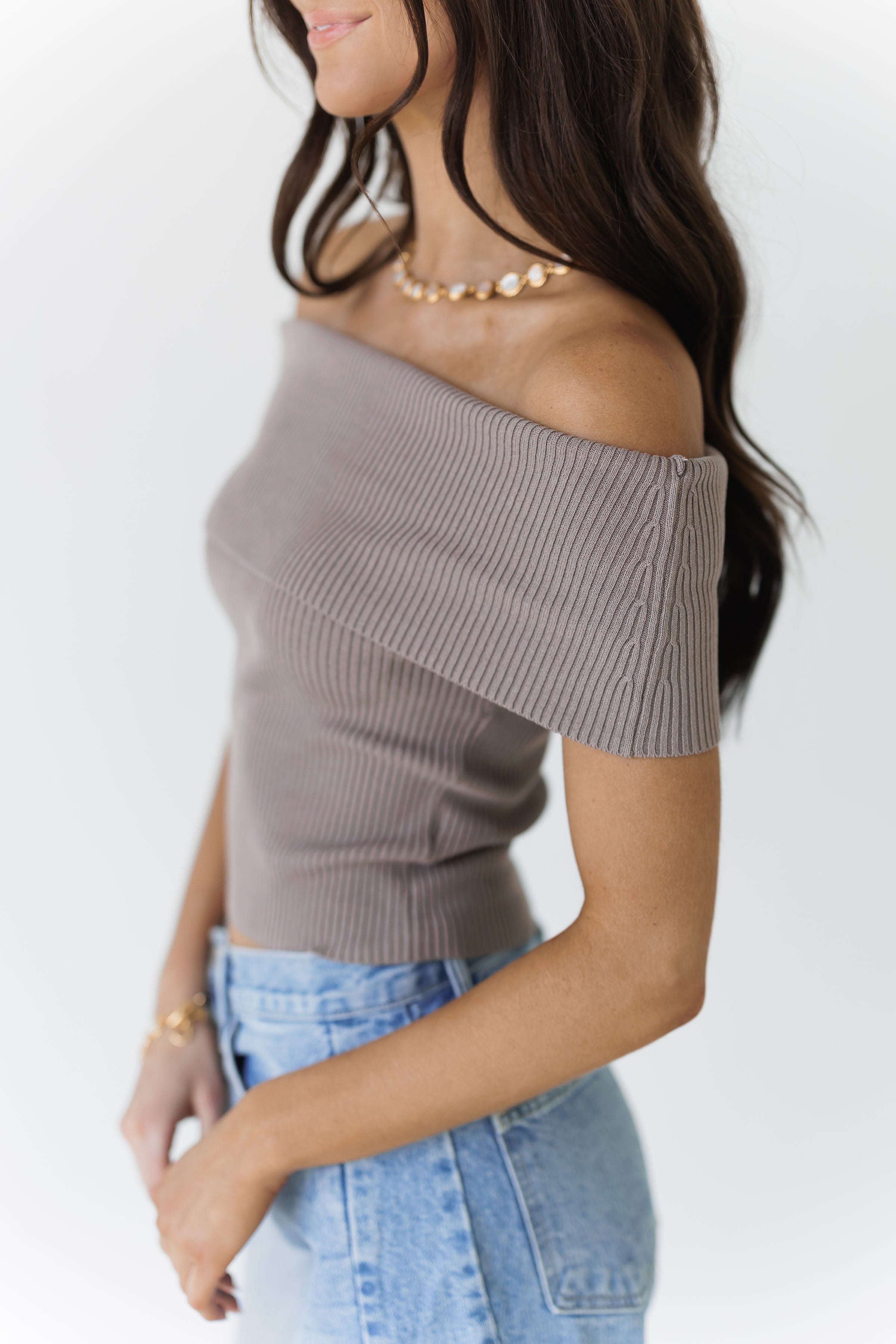 Move Ahead Top - Taupe