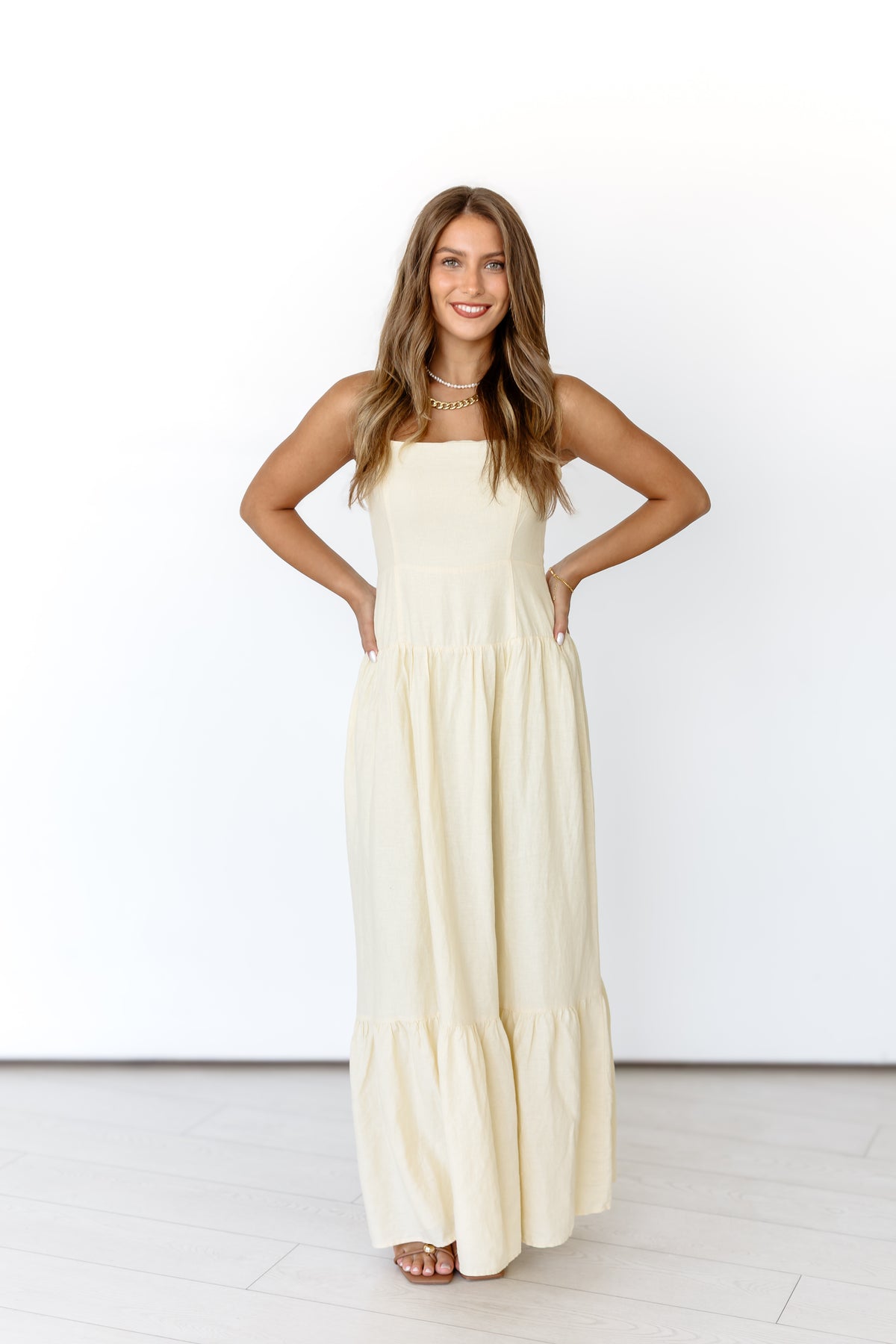 [Z Supply] Georgia Maxi Dress-Lemon