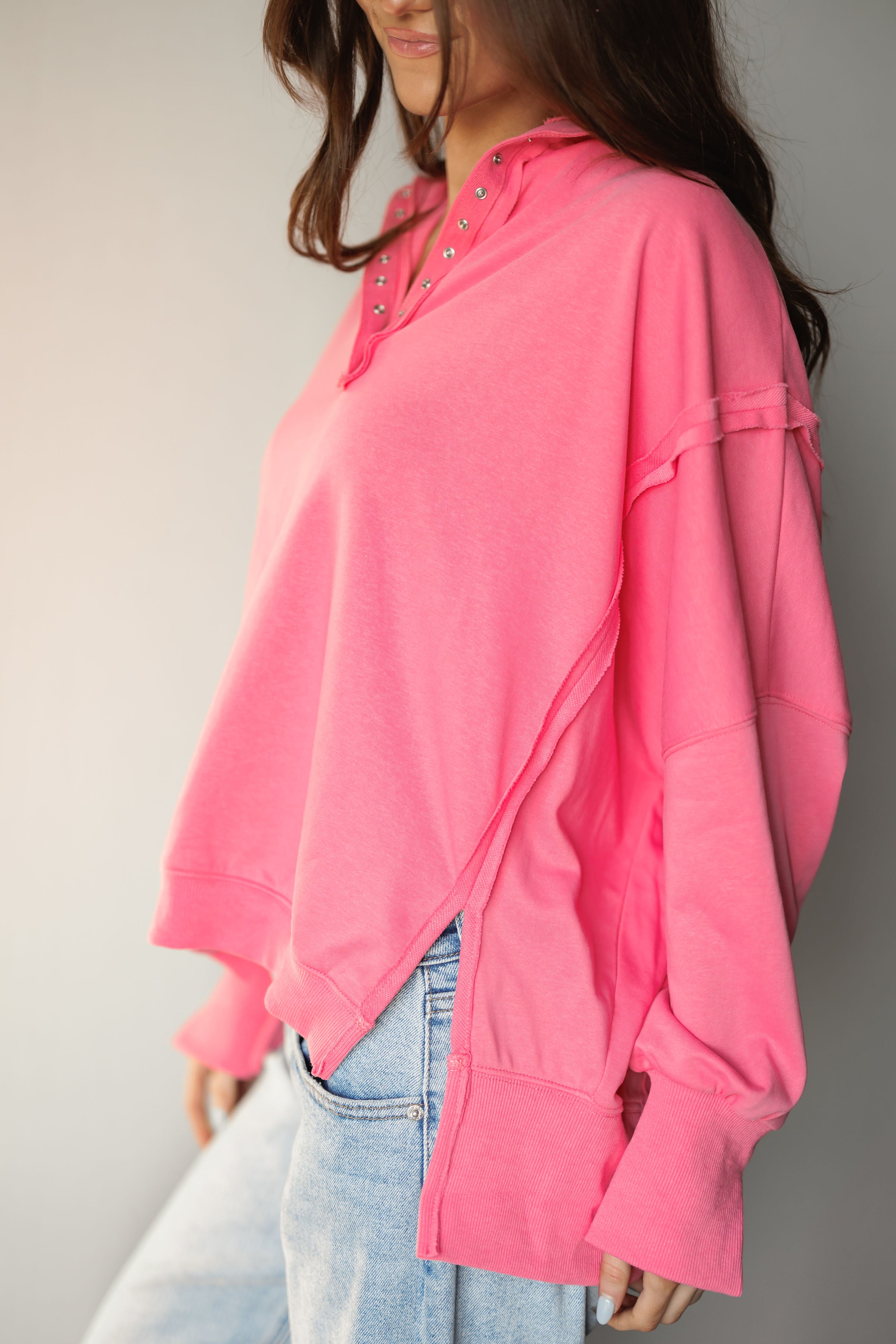 Everyday Comfort Sweatshirt - Flamingo