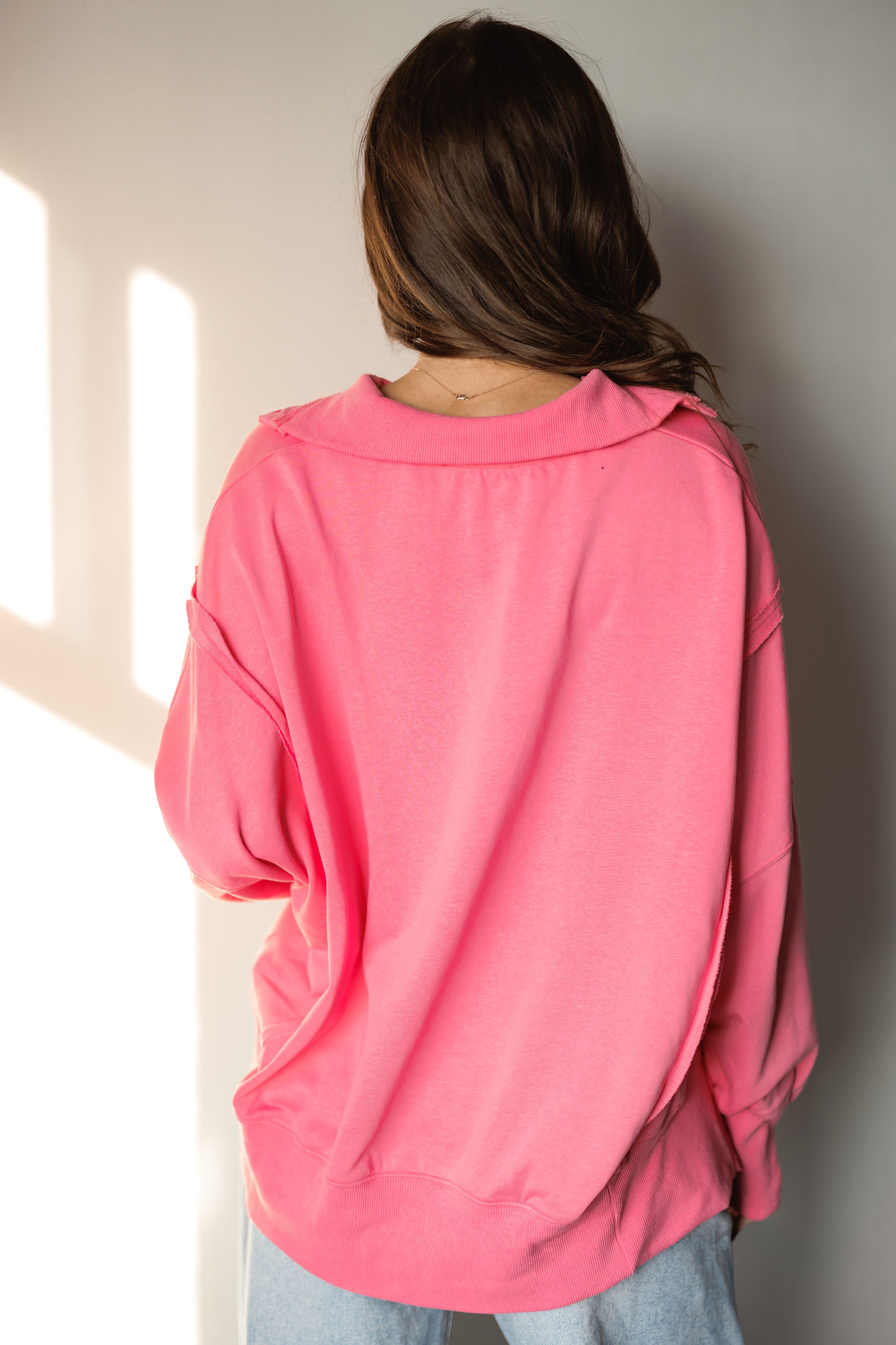 Everyday Comfort Sweatshirt - Flamingo
