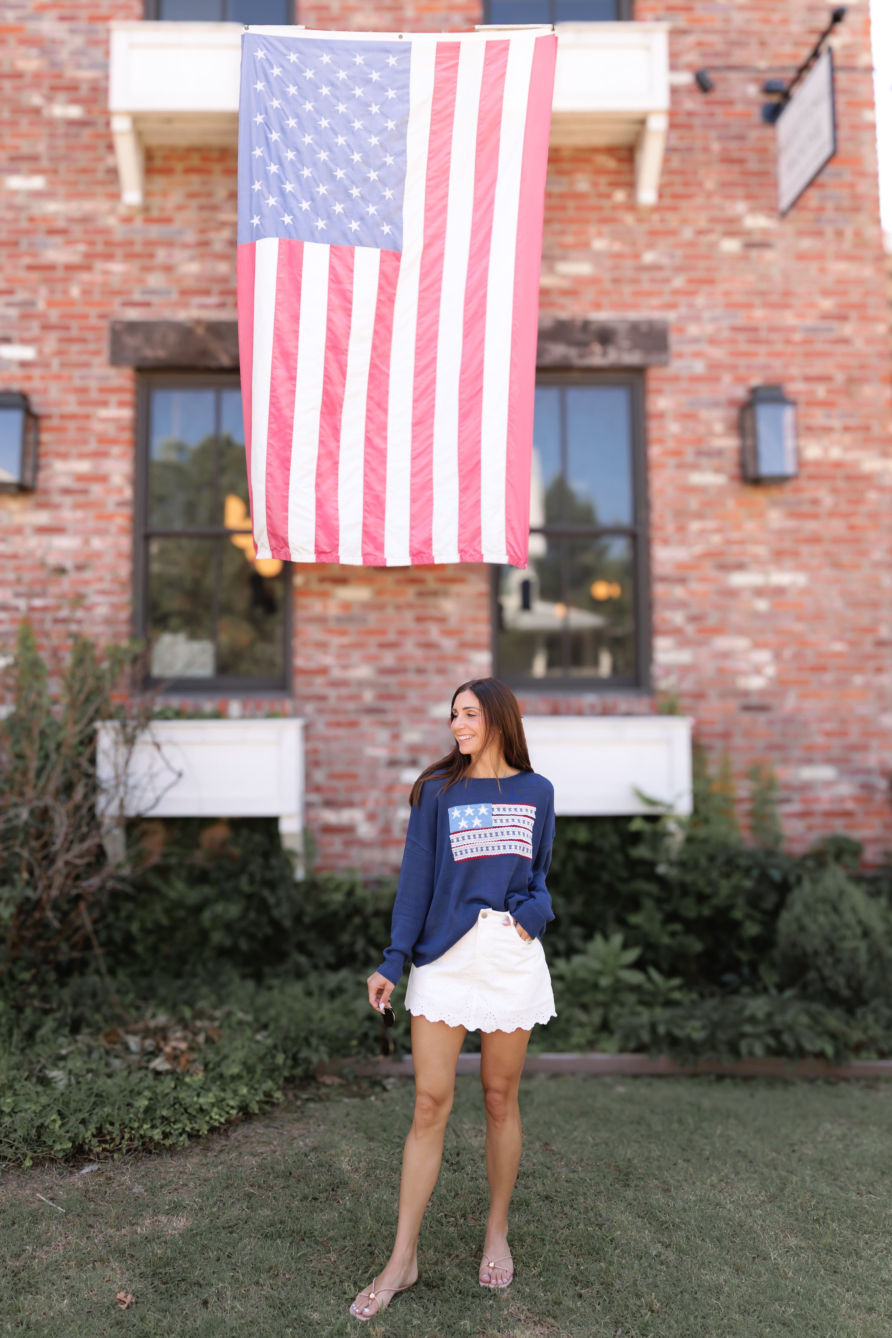 USA Flag Sweater