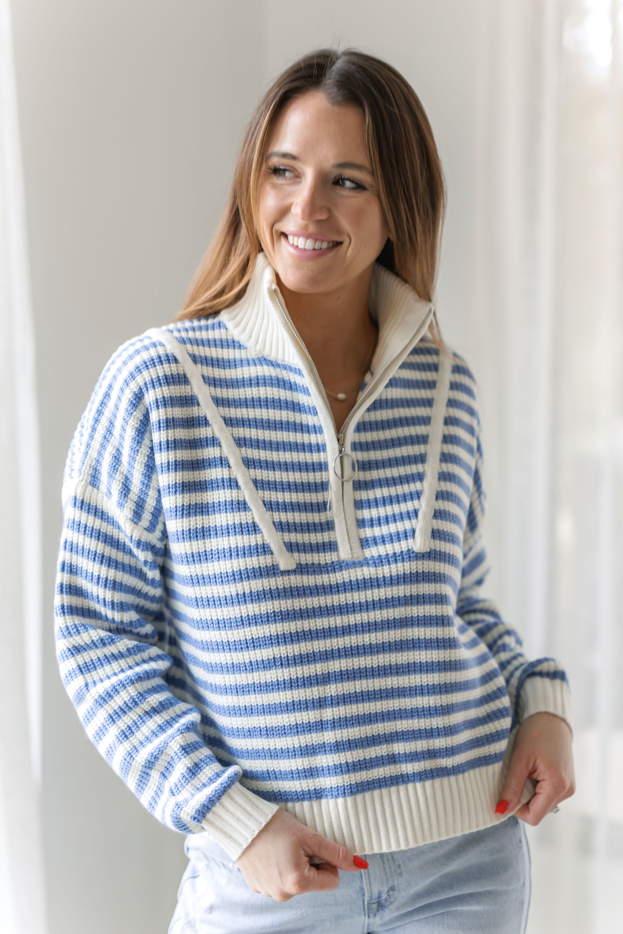 Winter Rainfall Sweater