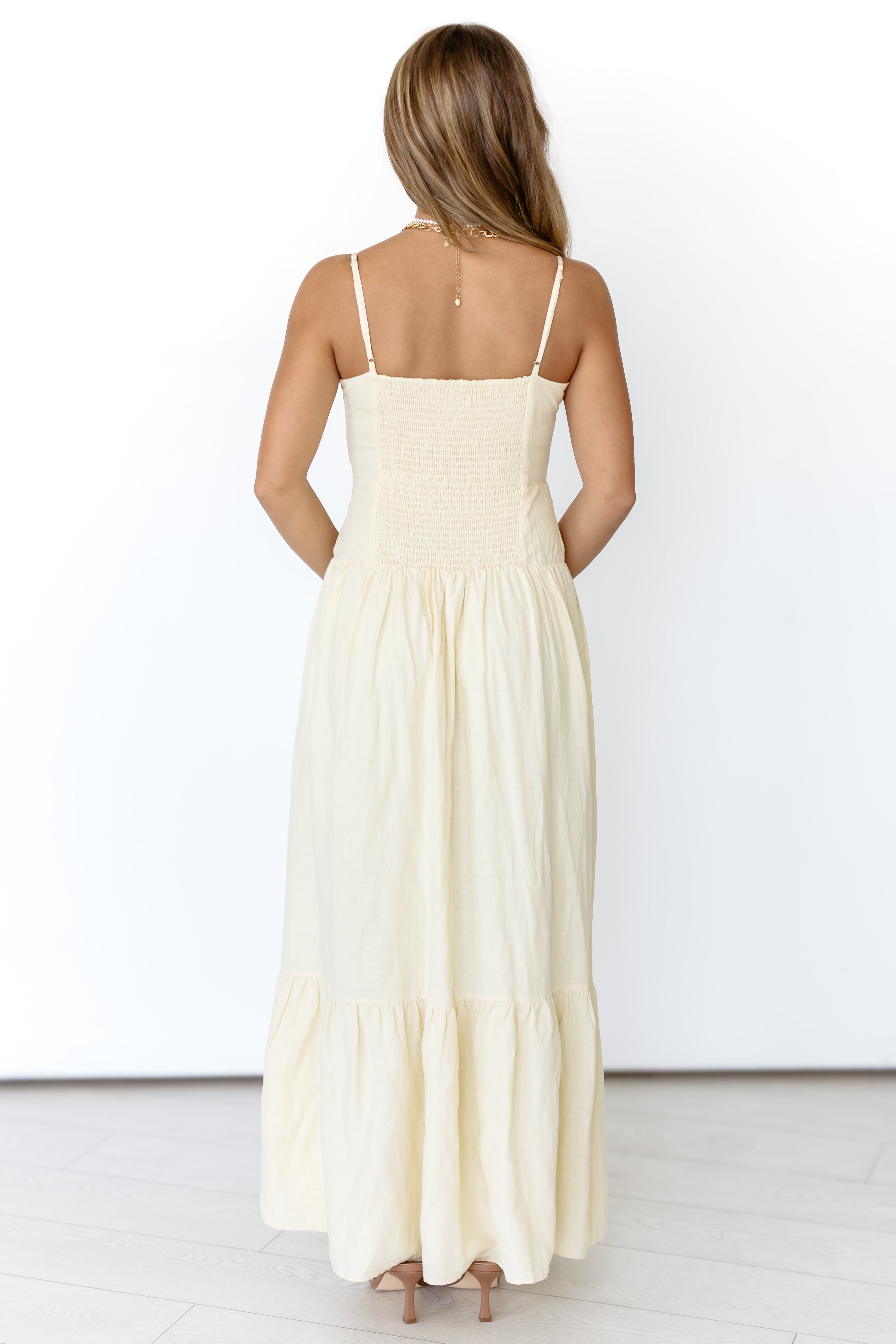 [Z Supply] Georgia Maxi Dress-Lemon