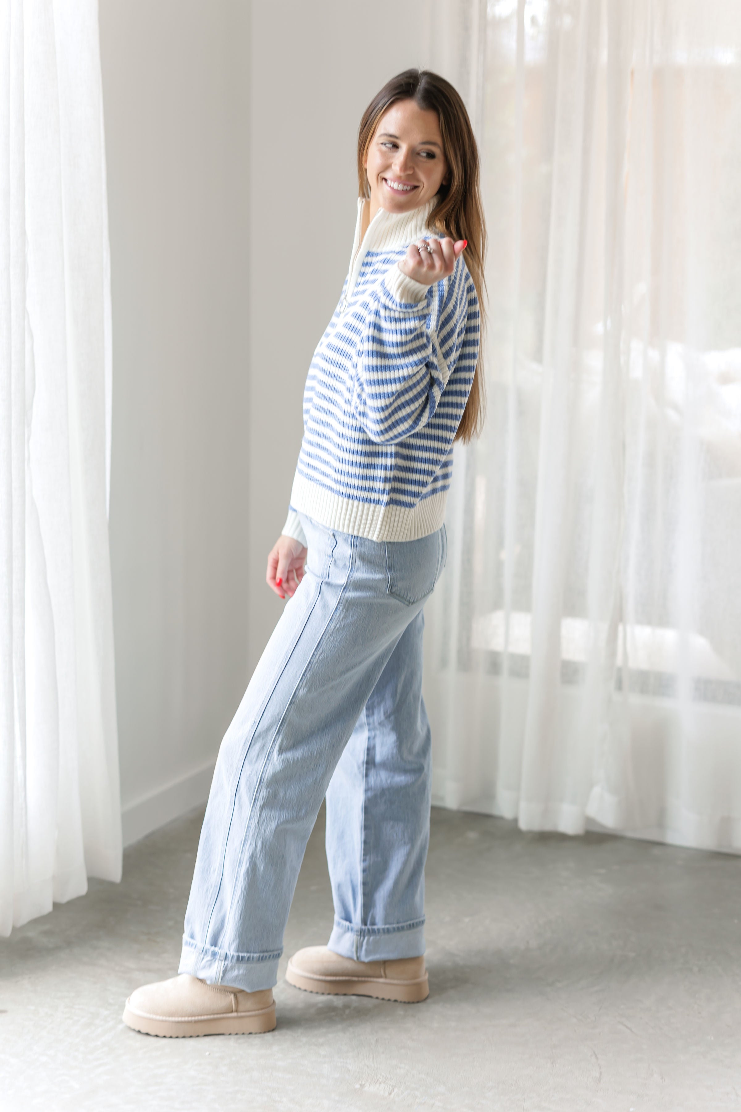 Winter Rainfall Sweater