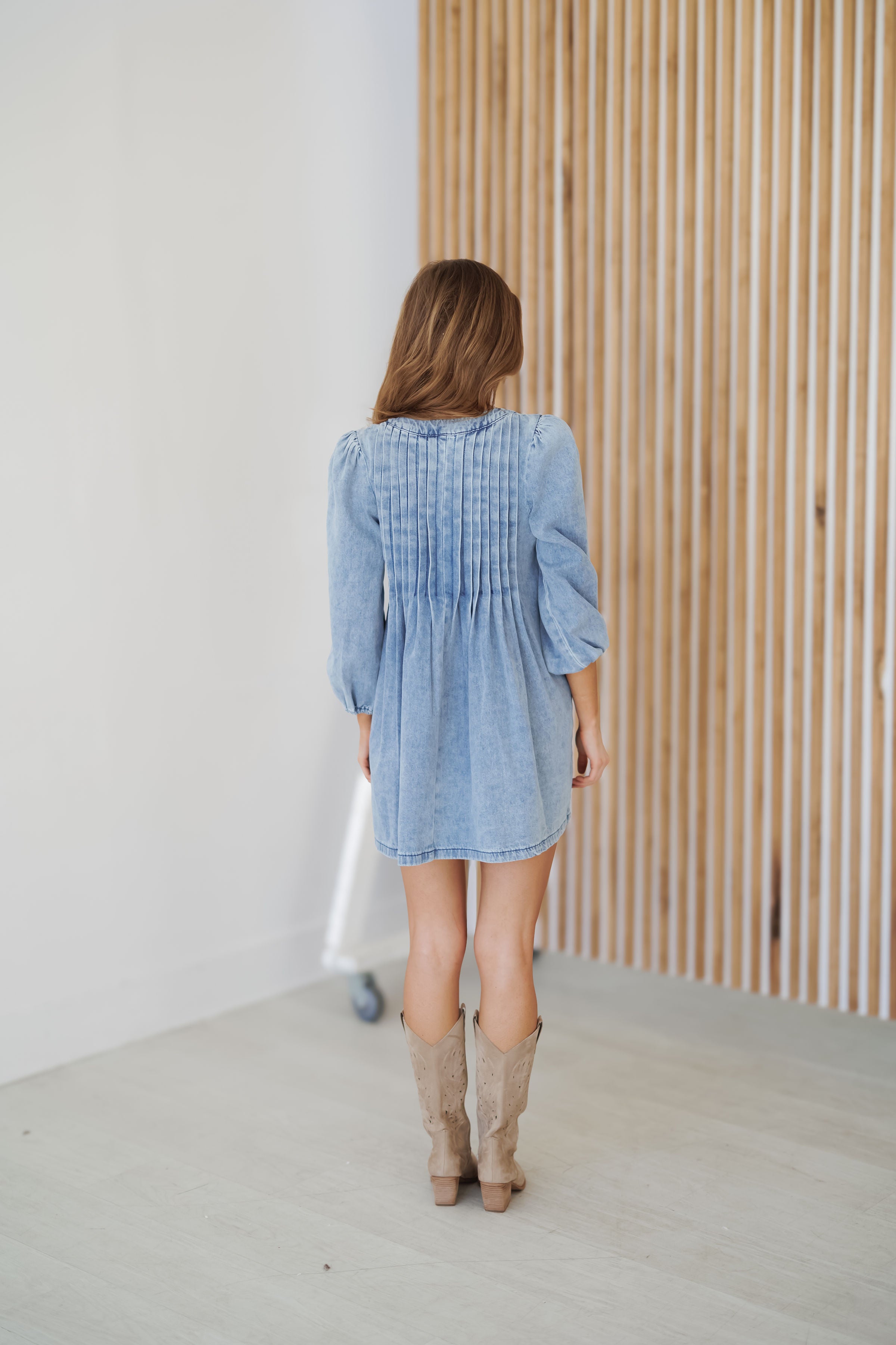 Liberty Denim Dress