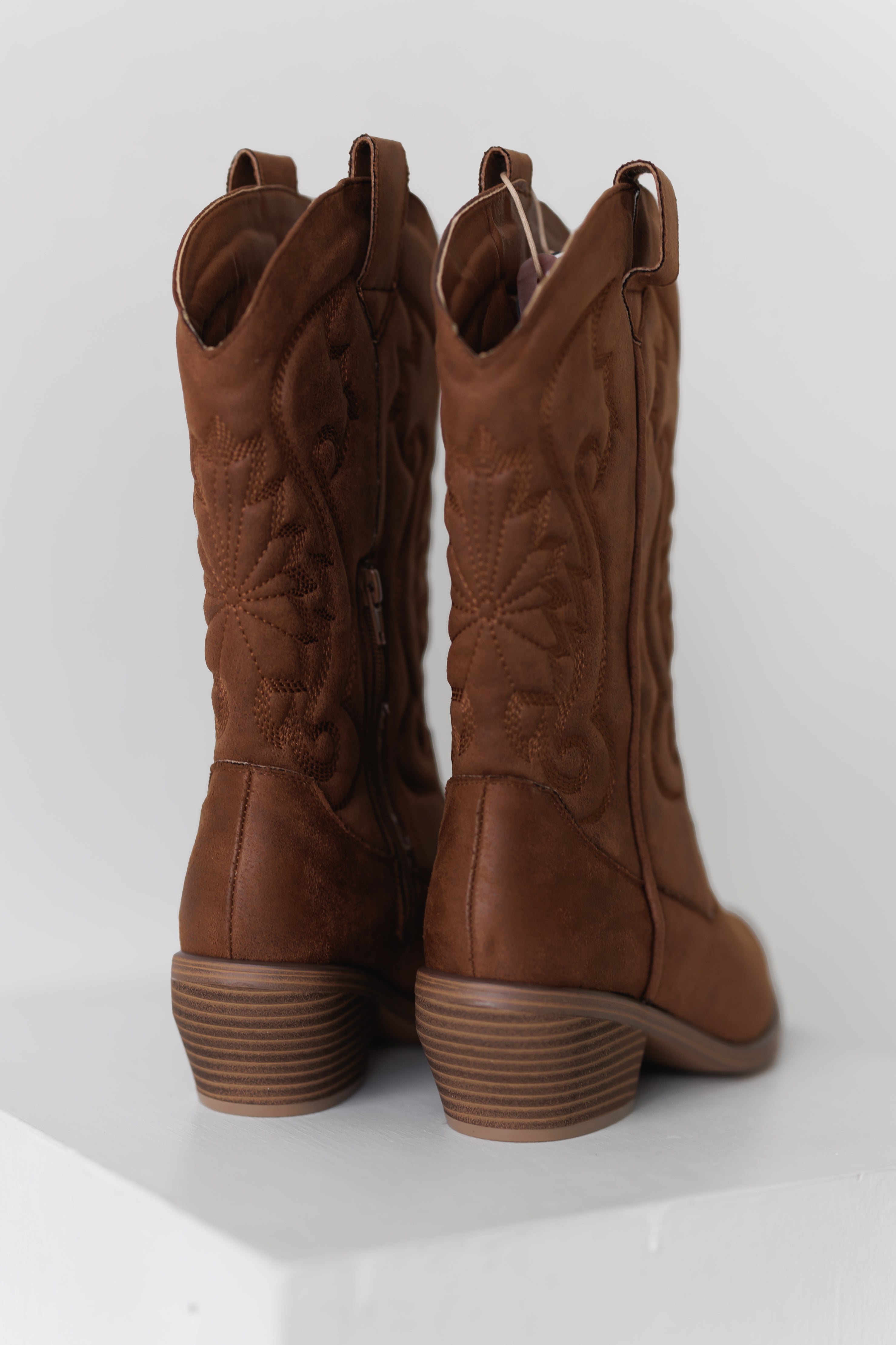 MIA: Kelsha Boot - Cognac