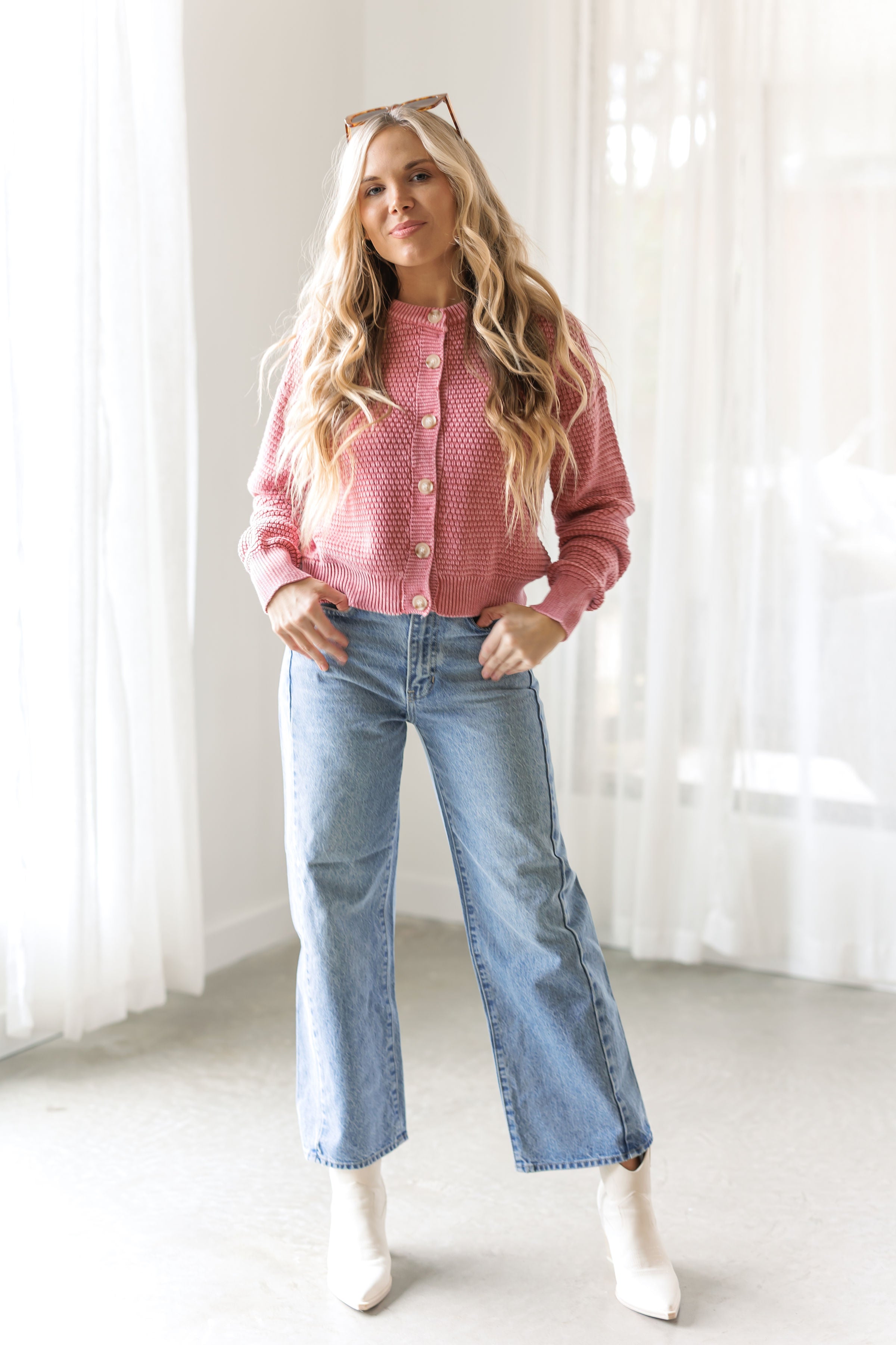 Christine Cable Knit Cardigan