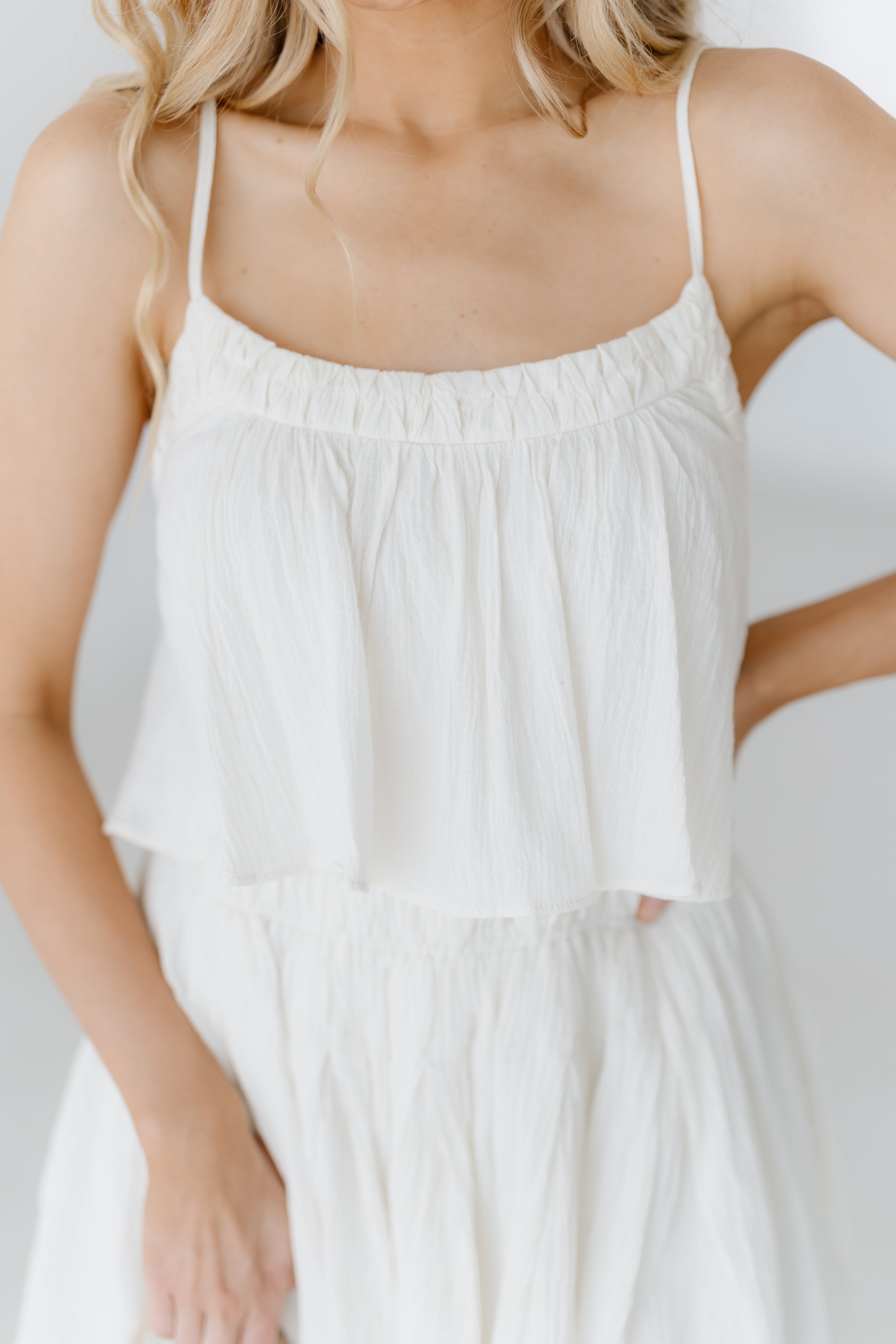 Tonya Mini Dress - Natural